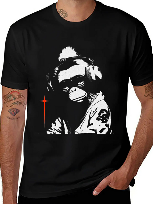 Ape On The Beat Essential Cotton Tee For Daily Outfits – Unisex Style