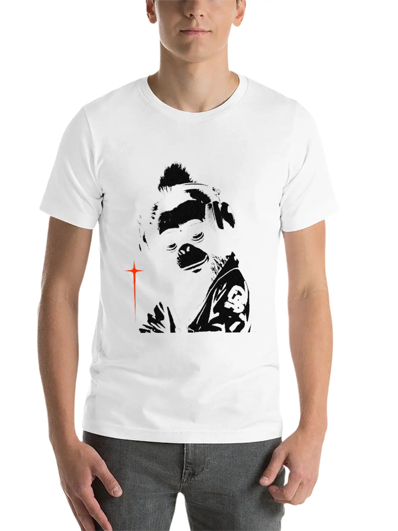 Ape On The Beat Essential Cotton Tee For Daily Outfits – Unisex Style