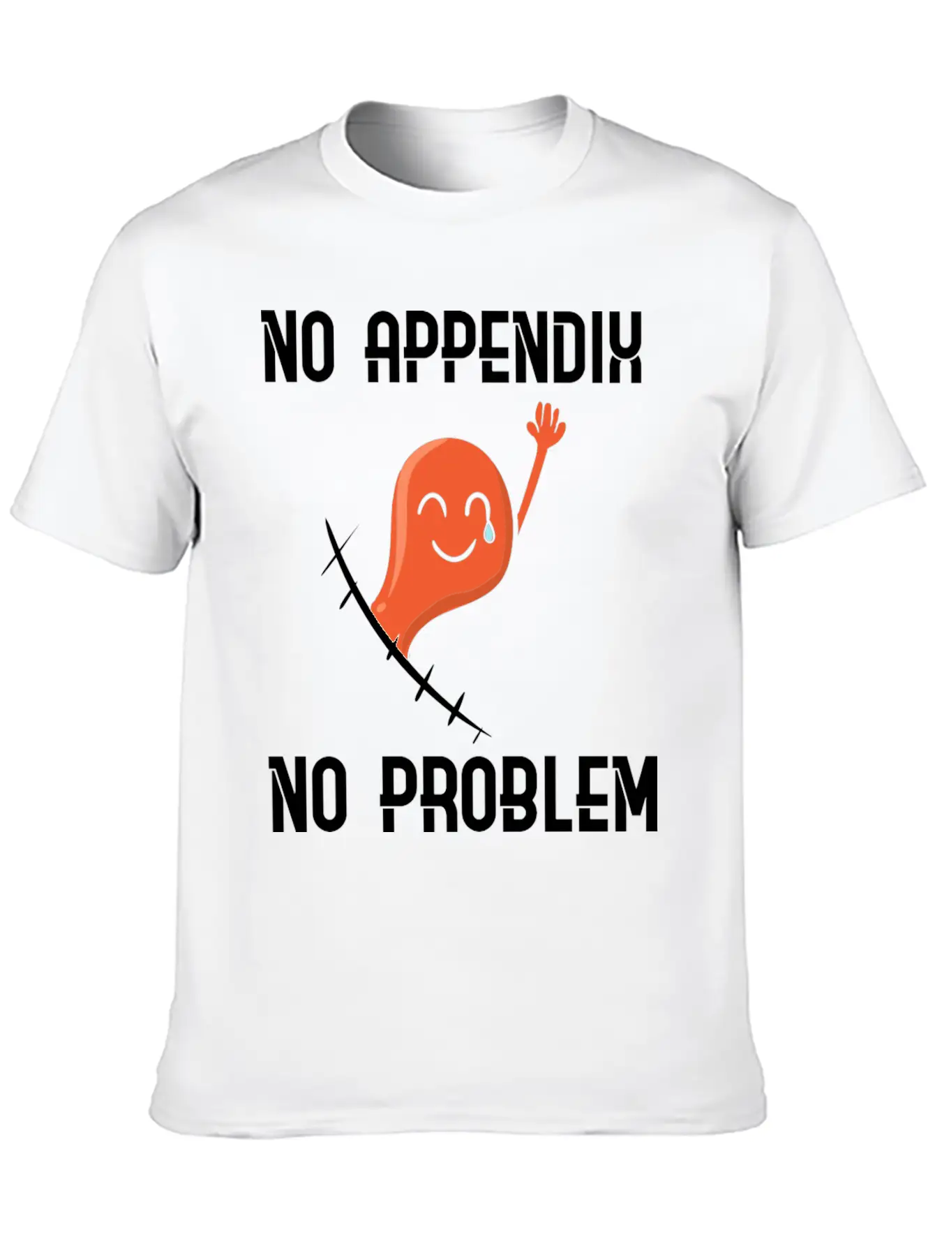 Appendix Removal Surgery Sympathy Soft Cotton Short Sleeve Tee – Unisex Wardrobe Staple