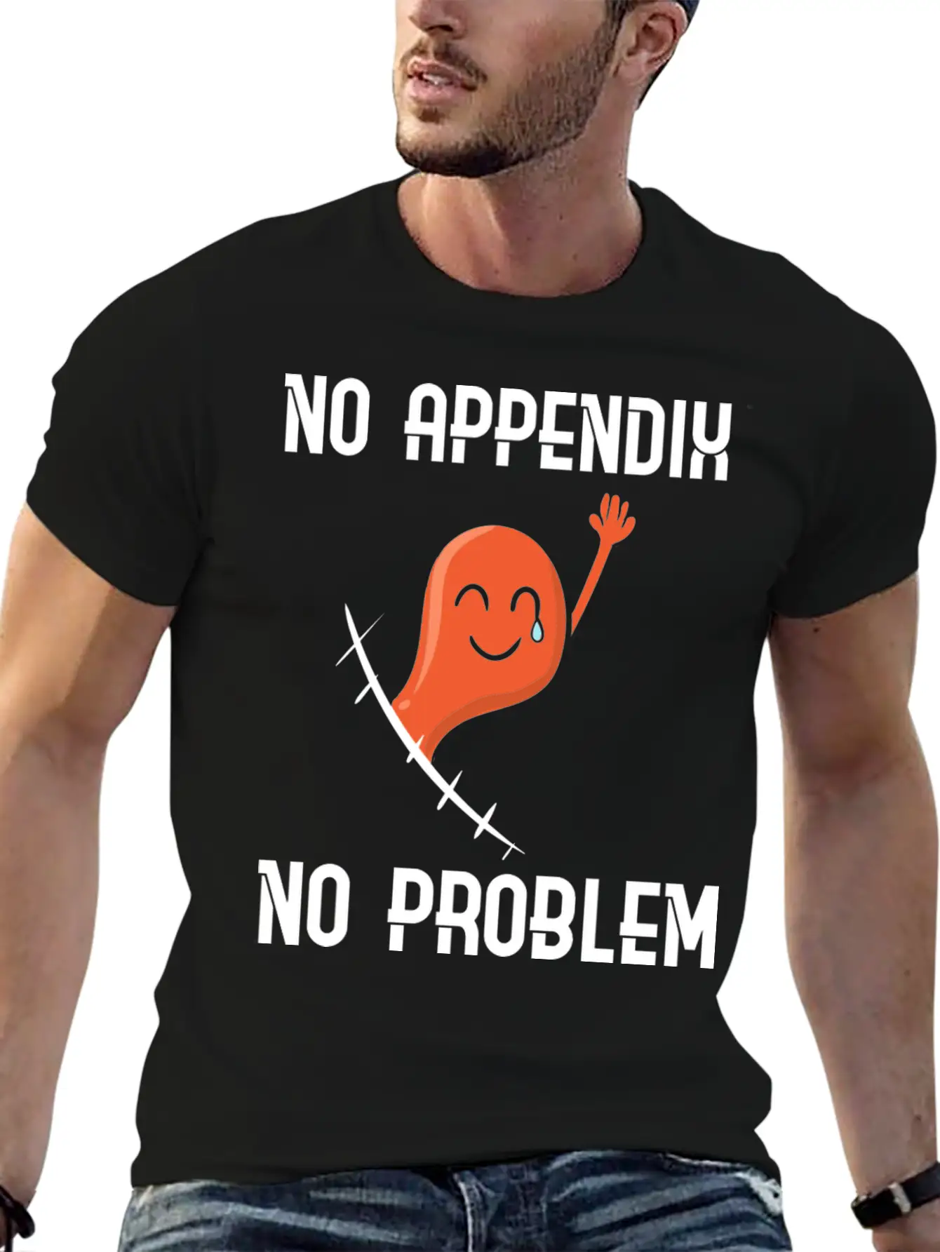 Appendix Removal Surgery Sympathy Soft Cotton Short Sleeve Tee – Unisex Wardrobe Staple