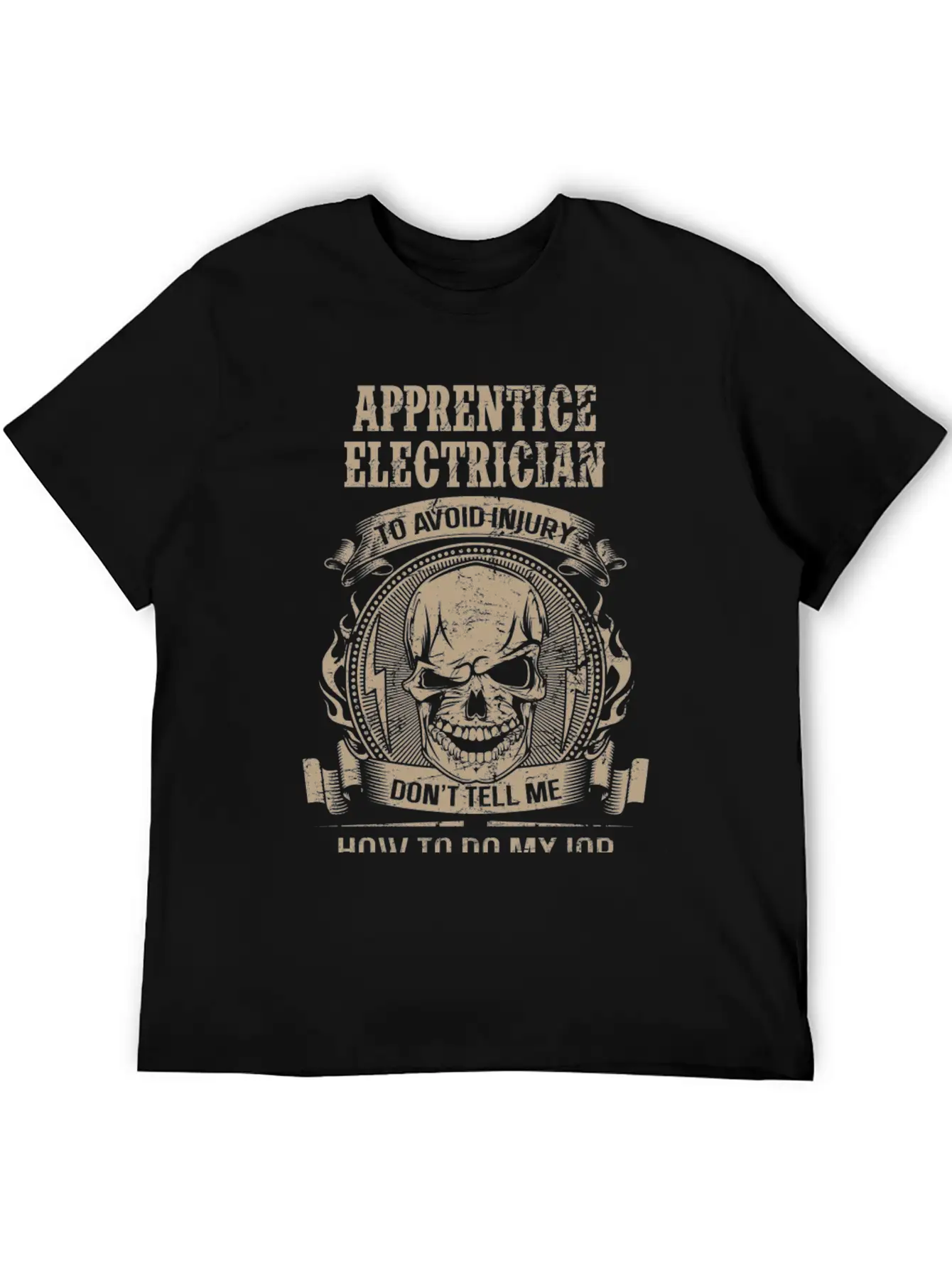 Apprentice Electrician - Avoiding Injury Classic Fit Graphic Tee For Daily Comfort – Unisex Cotton Shirt