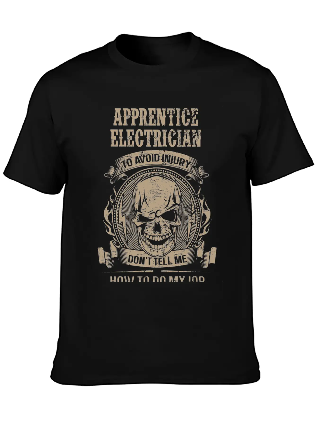 Apprentice Electrician - Avoiding Injury Classic Fit Graphic Tee For Daily Comfort – Unisex Cotton Shirt