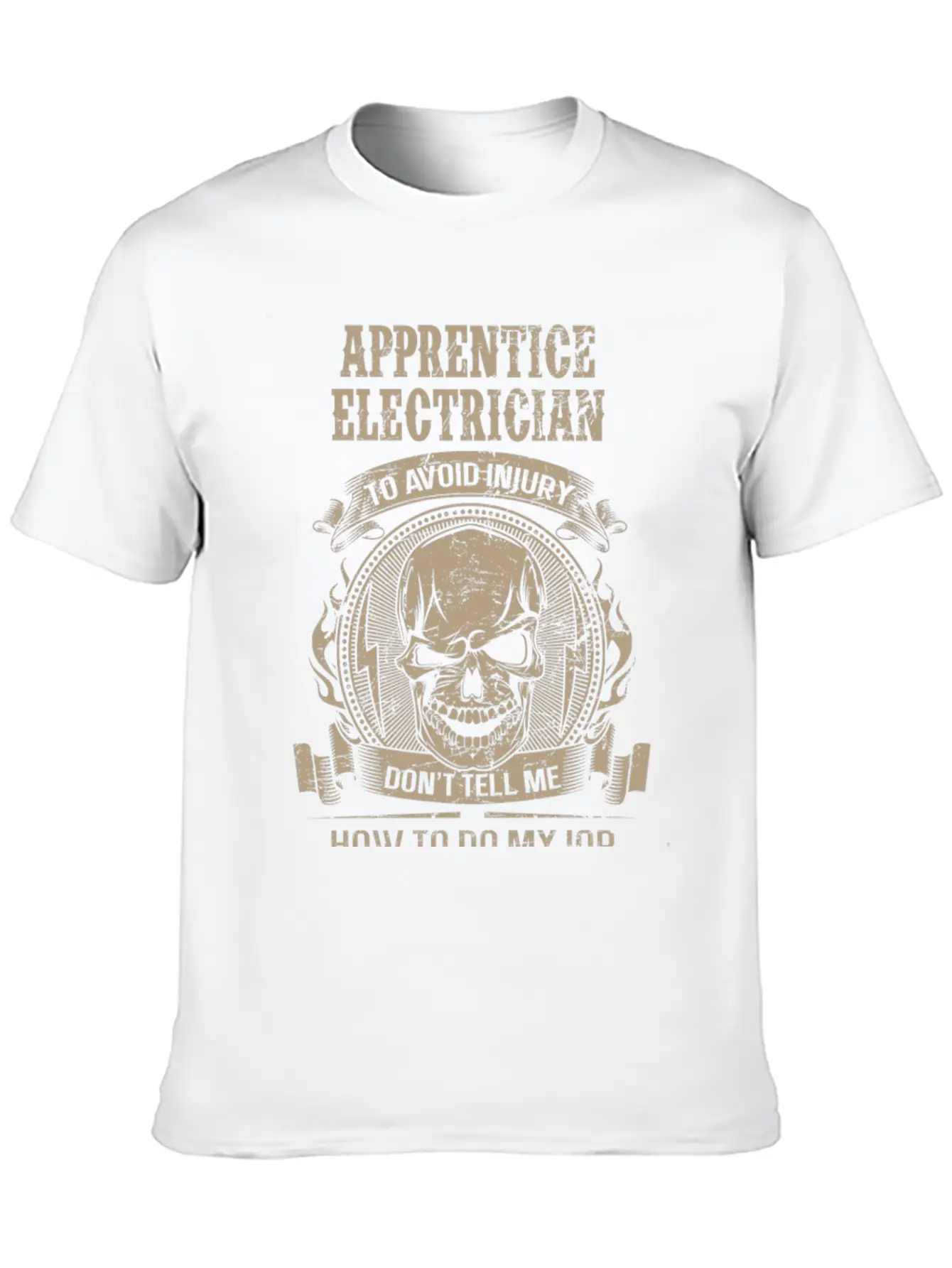 Apprentice Electrician - Avoiding Injury Classic Fit Graphic Tee For Daily Comfort – Unisex Cotton Shirt