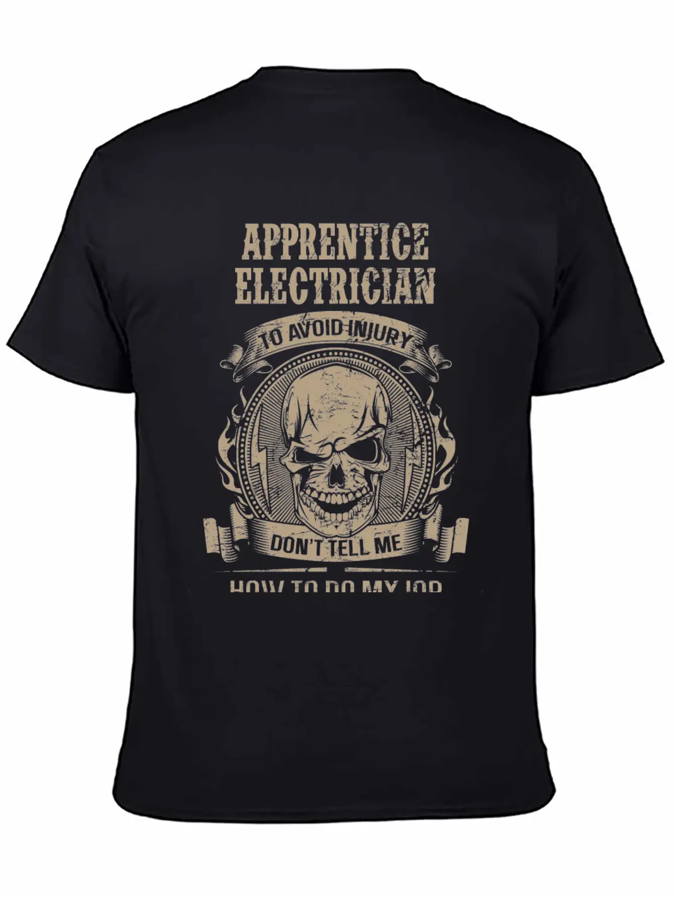 Apprentice Electrician - Avoiding Injury Classic Fit Graphic Tee For Daily Comfort – Unisex Cotton Shirt