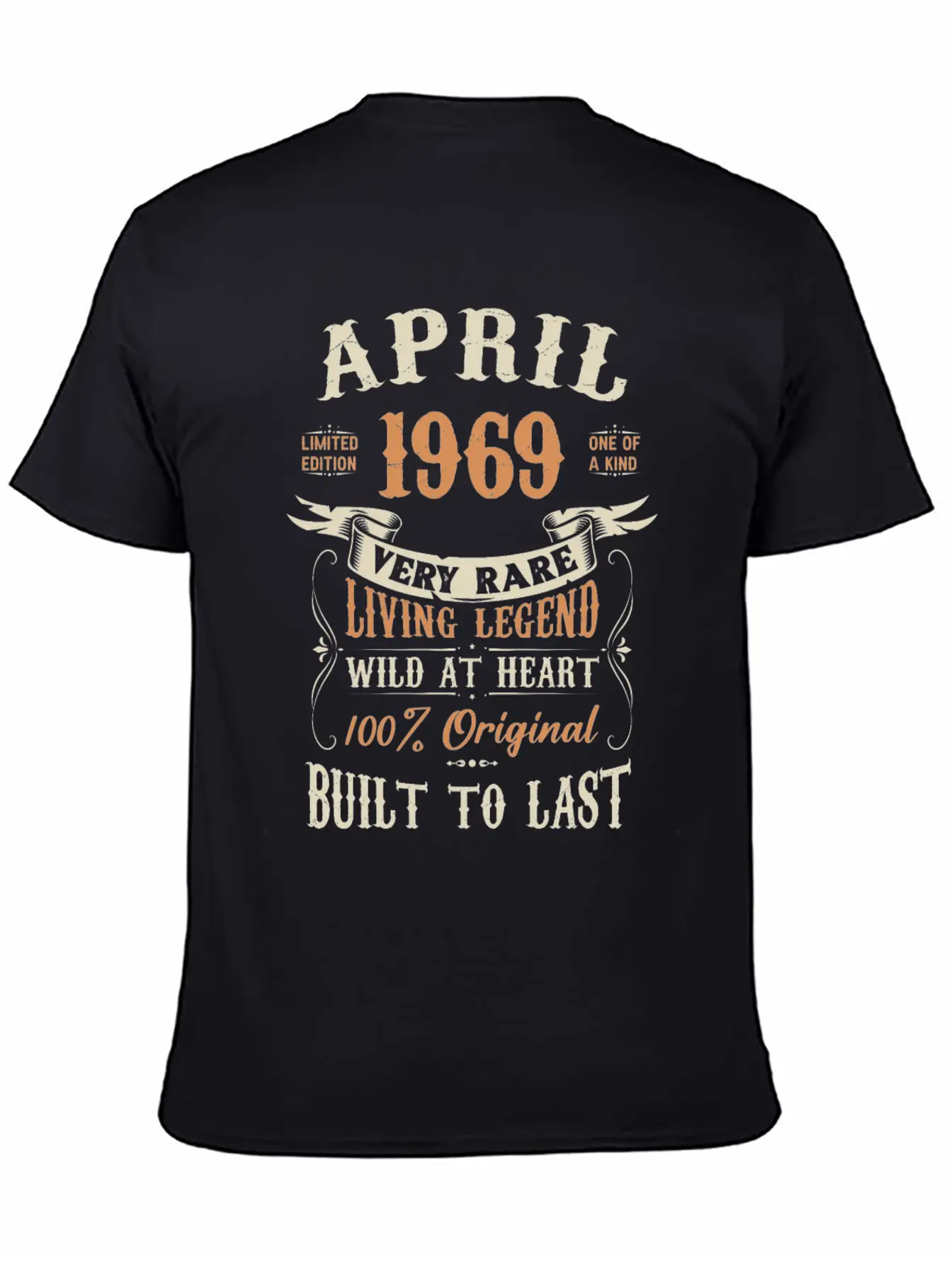April 1969 Birthday Surprise Unisex Casual T-Shirt – Clean Design For Daily Comfort