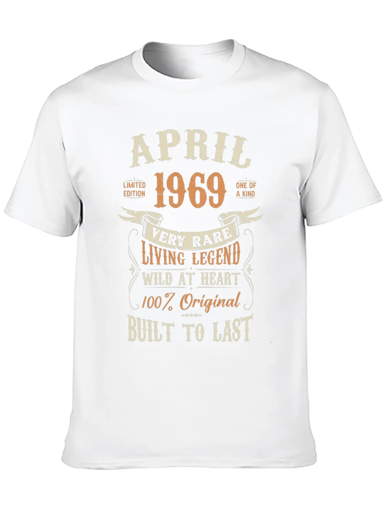 April 1969 Birthday Surprise Unisex Casual T-Shirt – Clean Design For Daily Comfort