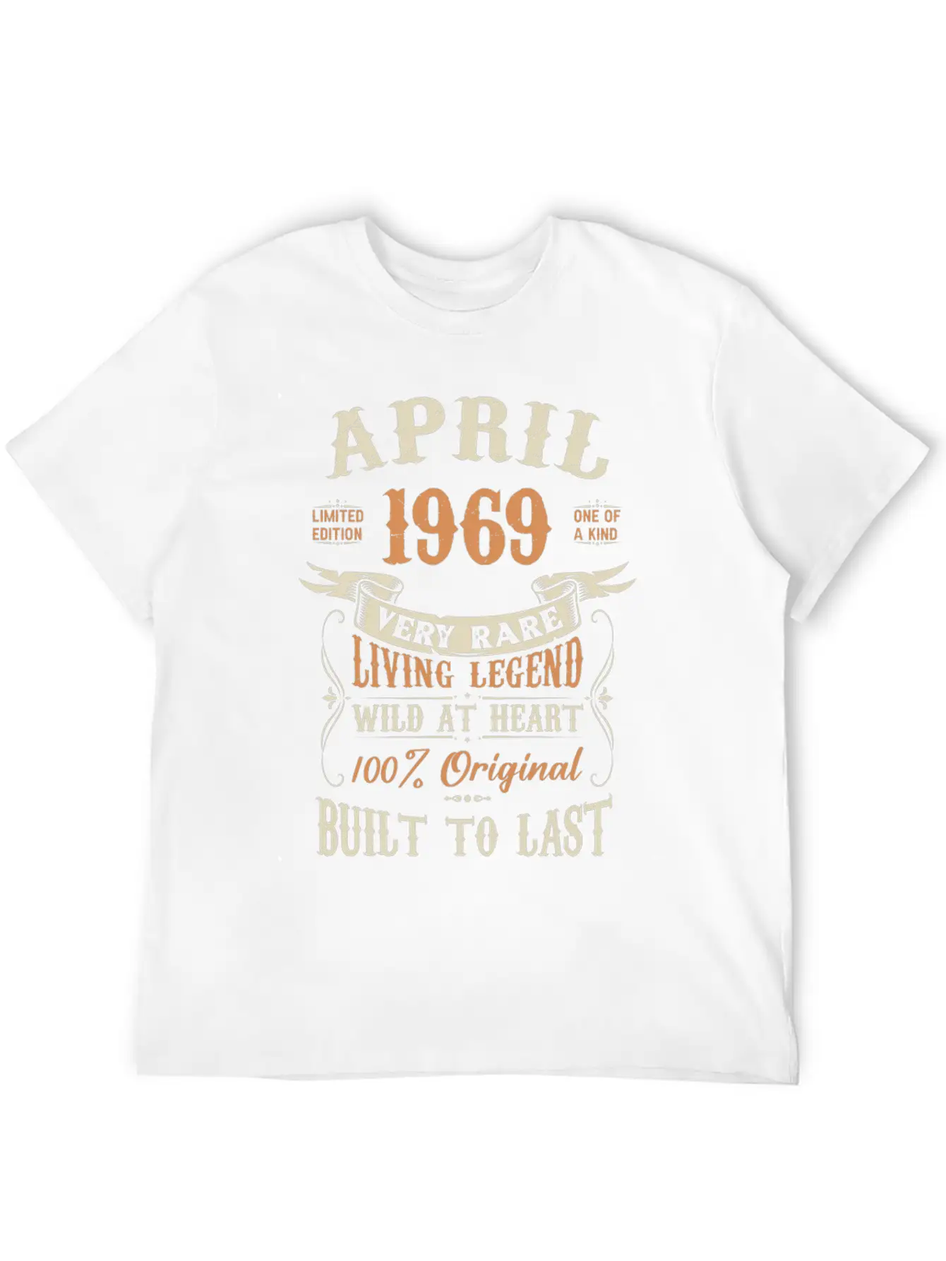 April 1969 Birthday Surprise Unisex Casual T-Shirt – Clean Design For Daily Comfort