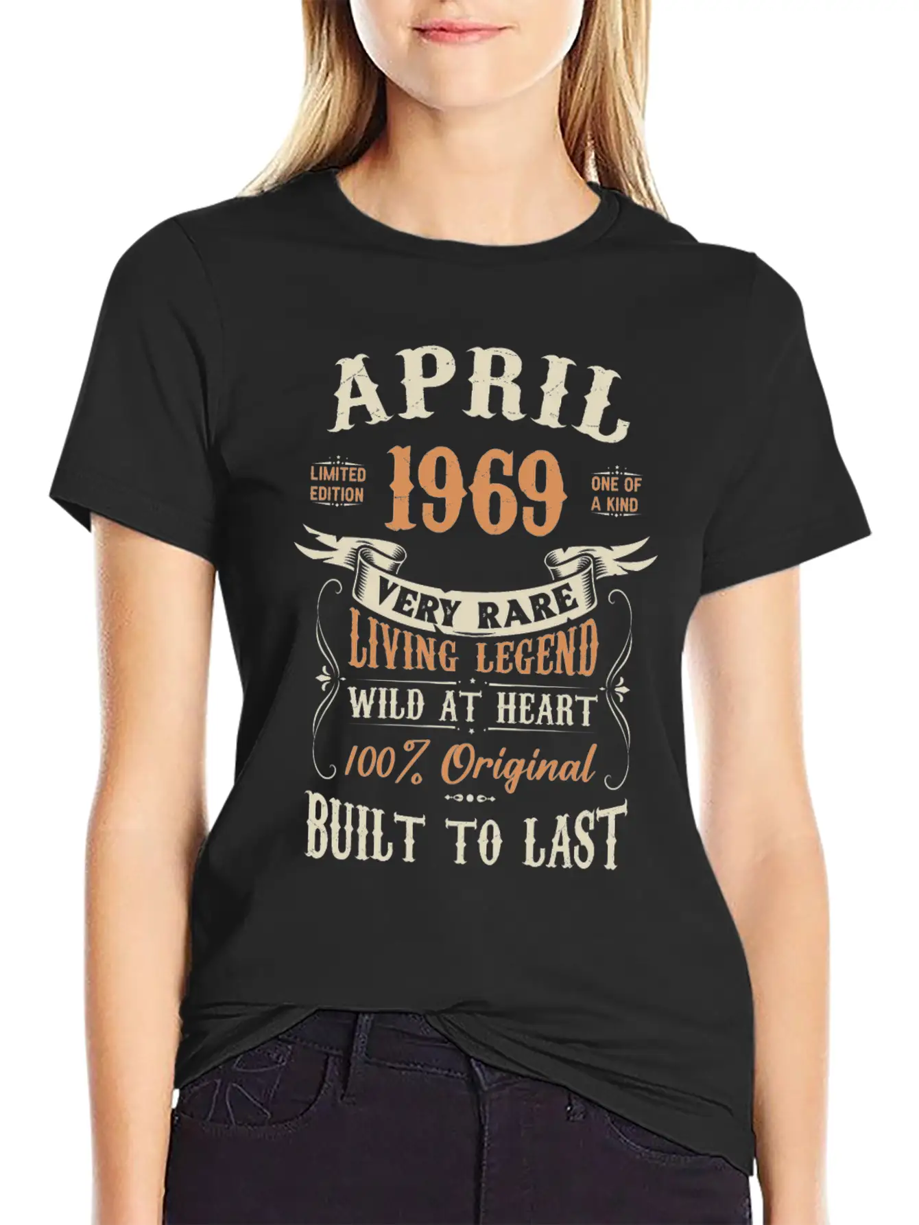 April 1969 Birthday Surprise Unisex Casual T-Shirt – Clean Design For Daily Comfort