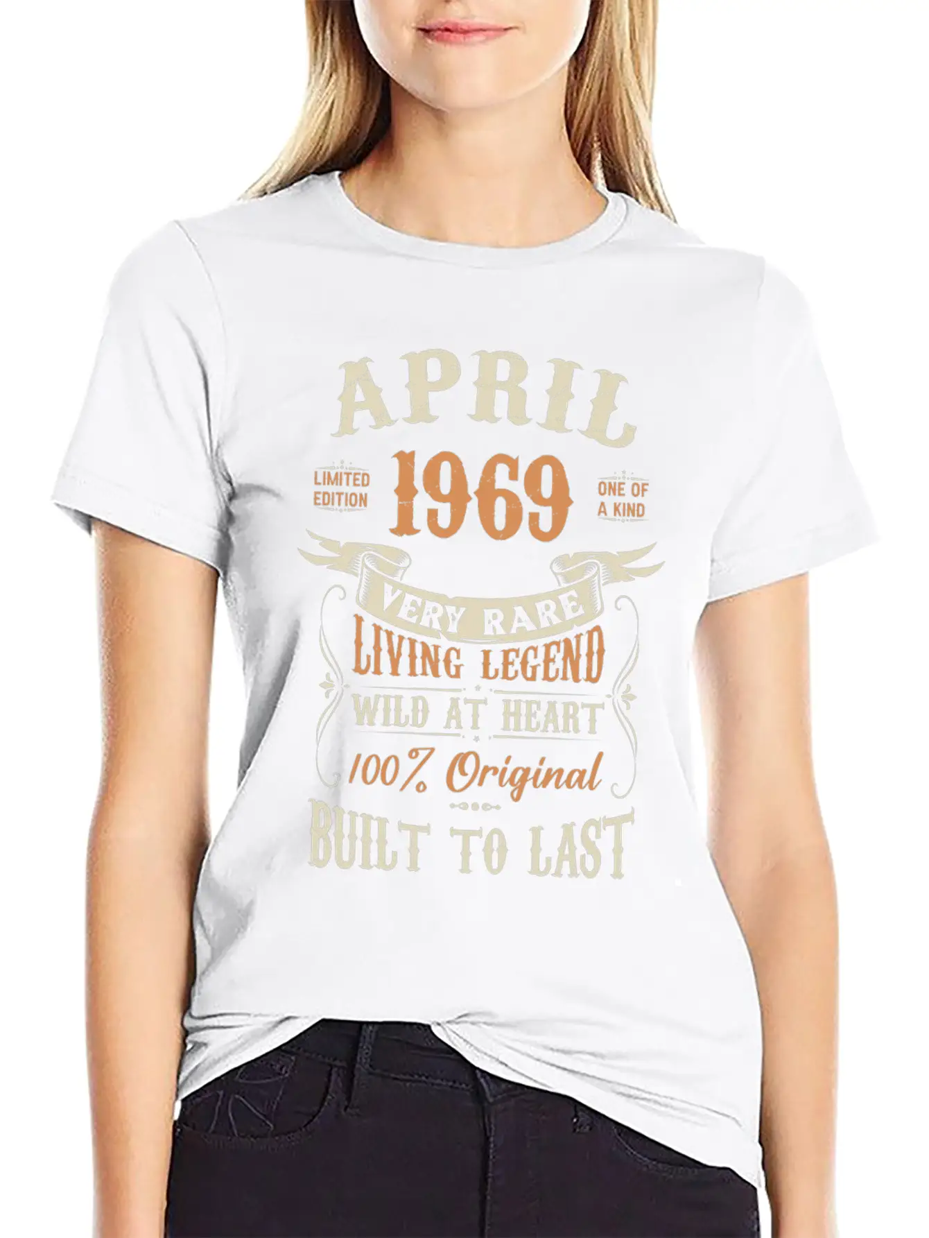 April 1969 Birthday Surprise Unisex Casual T-Shirt – Clean Design For Daily Comfort