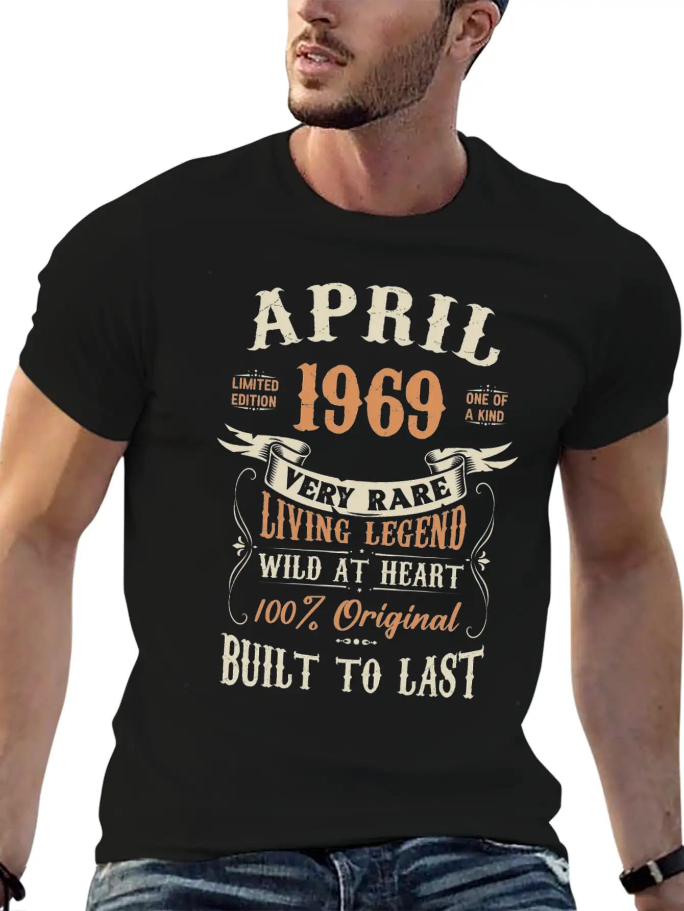 April 1969 Birthday Surprise Unisex Casual T-Shirt – Clean Design For Daily Comfort