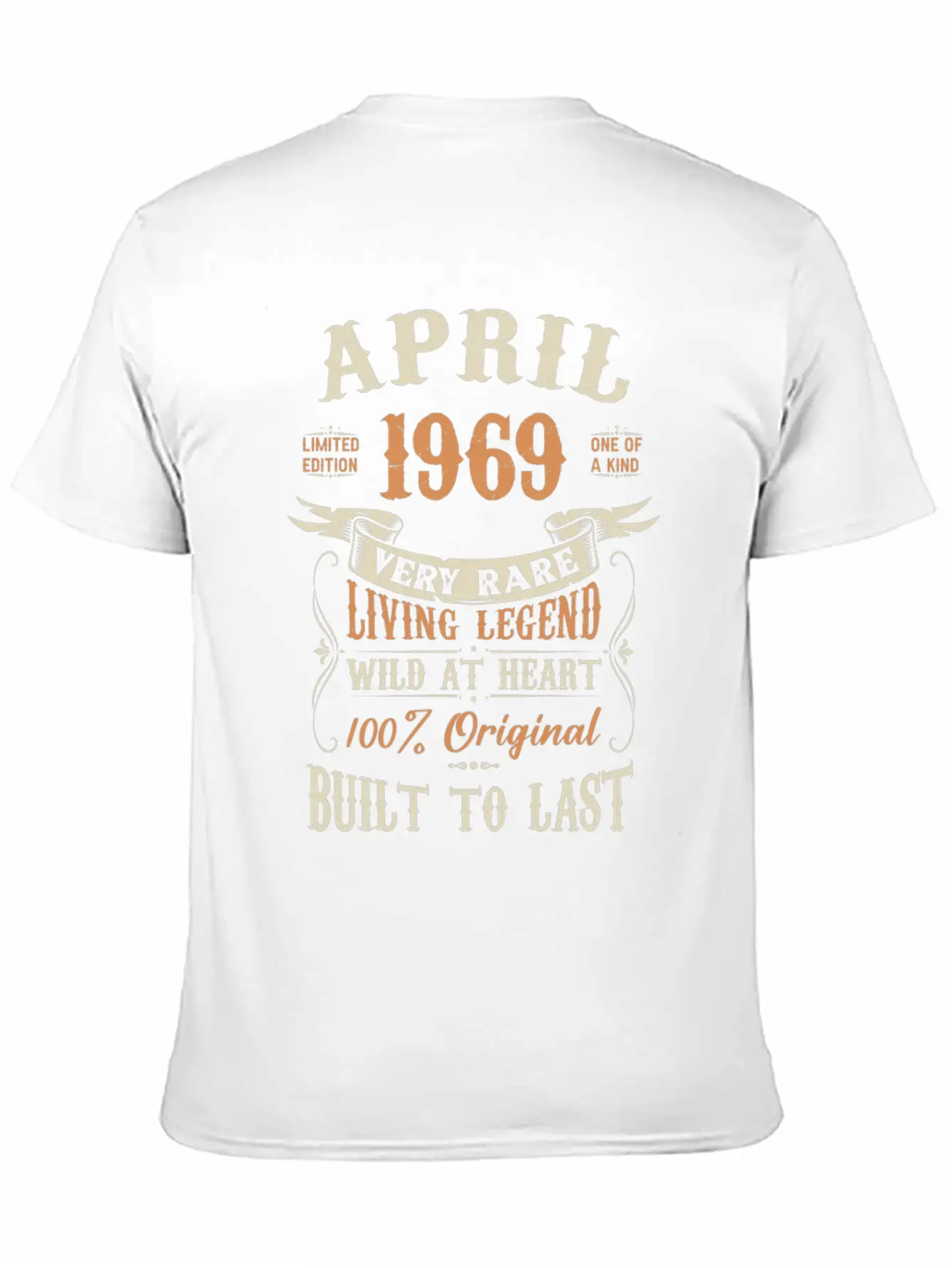 April 1969 Birthday Surprise Unisex Casual T-Shirt – Clean Design For Daily Comfort