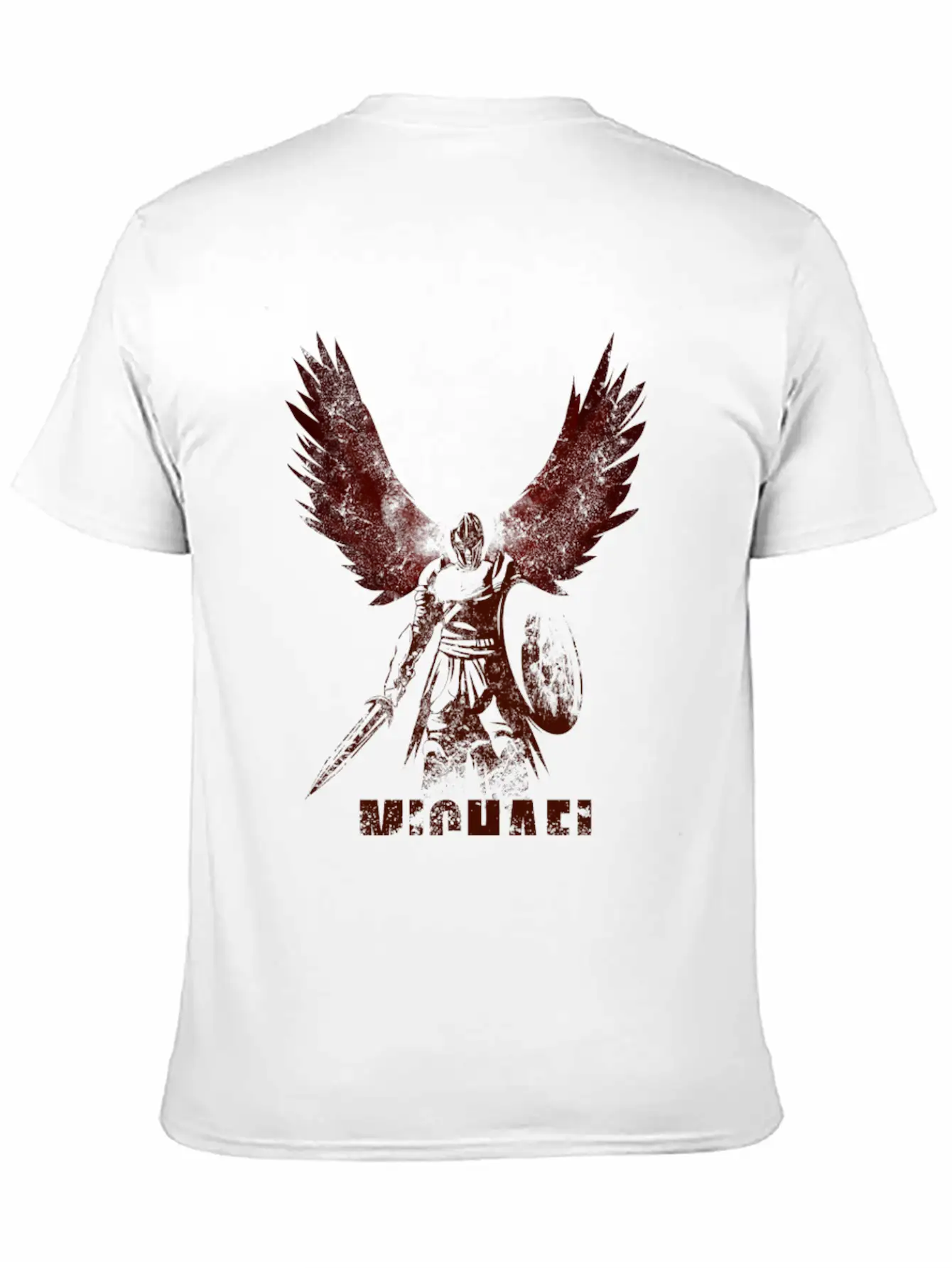 Archangel Michael Lightweight Cotton T-Shirt – Daily Comfort Graphic Shirt