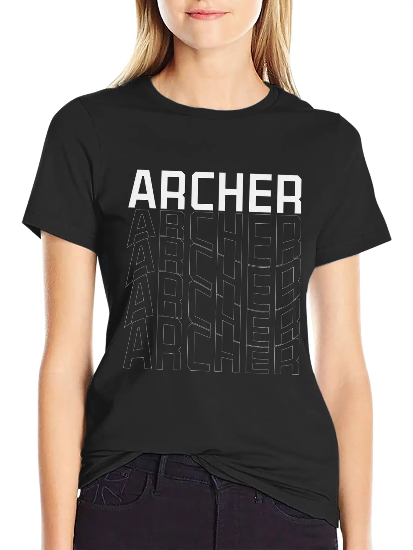 Archer Archery Bowman Unisex Casual T-Shirt – Clean Design For Daily Comfort