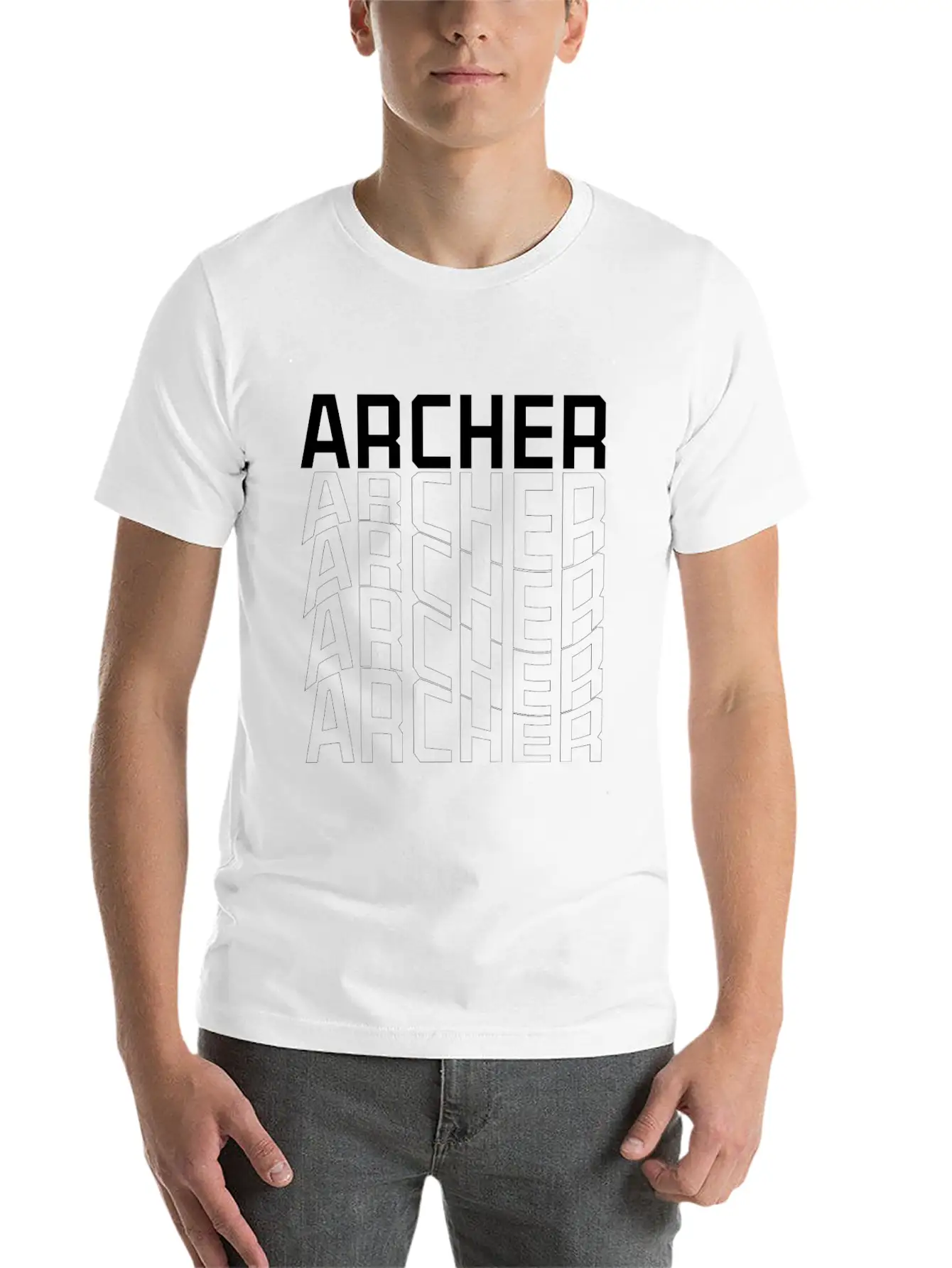 Archer Archery Bowman Unisex Casual T-Shirt – Clean Design For Daily Comfort