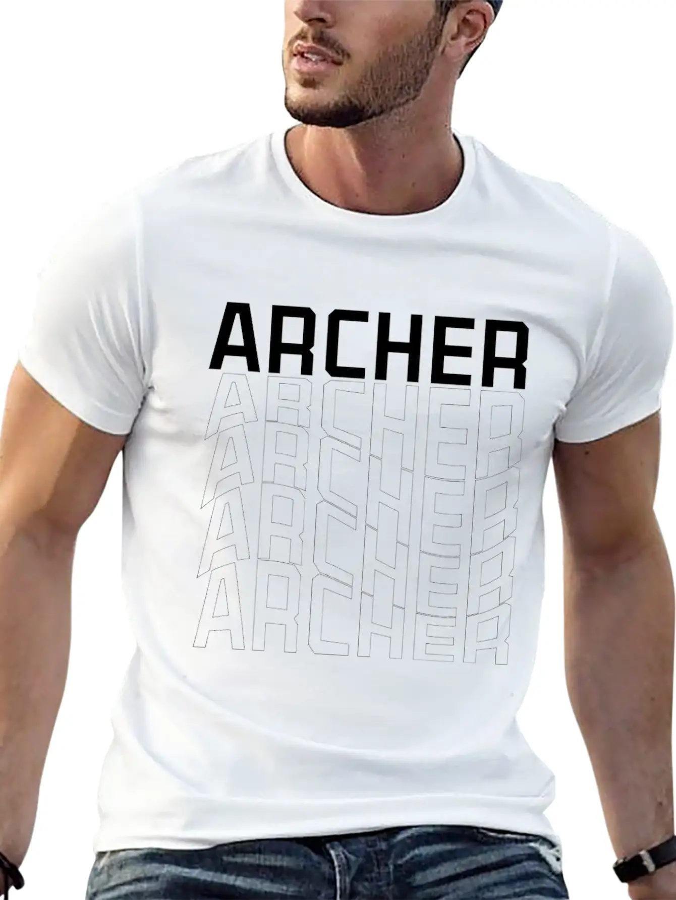 Archer Archery Bowman Unisex Casual T-Shirt – Clean Design For Daily Comfort