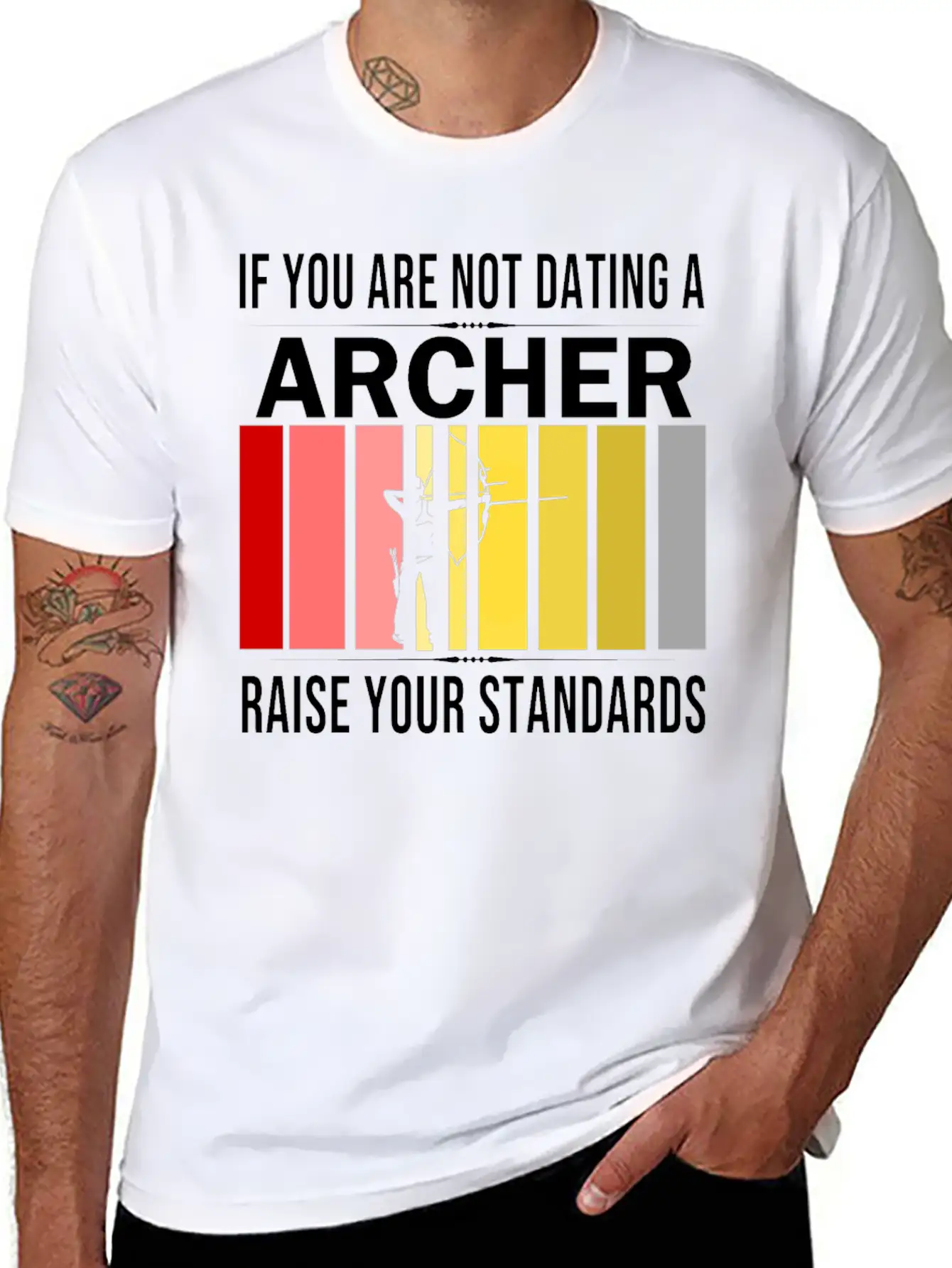 Archer Bows Arrows Bow Hunting Arrow Archery Classic Fit Graphic Tee For Daily Comfort – Unisex Cotton Shirt