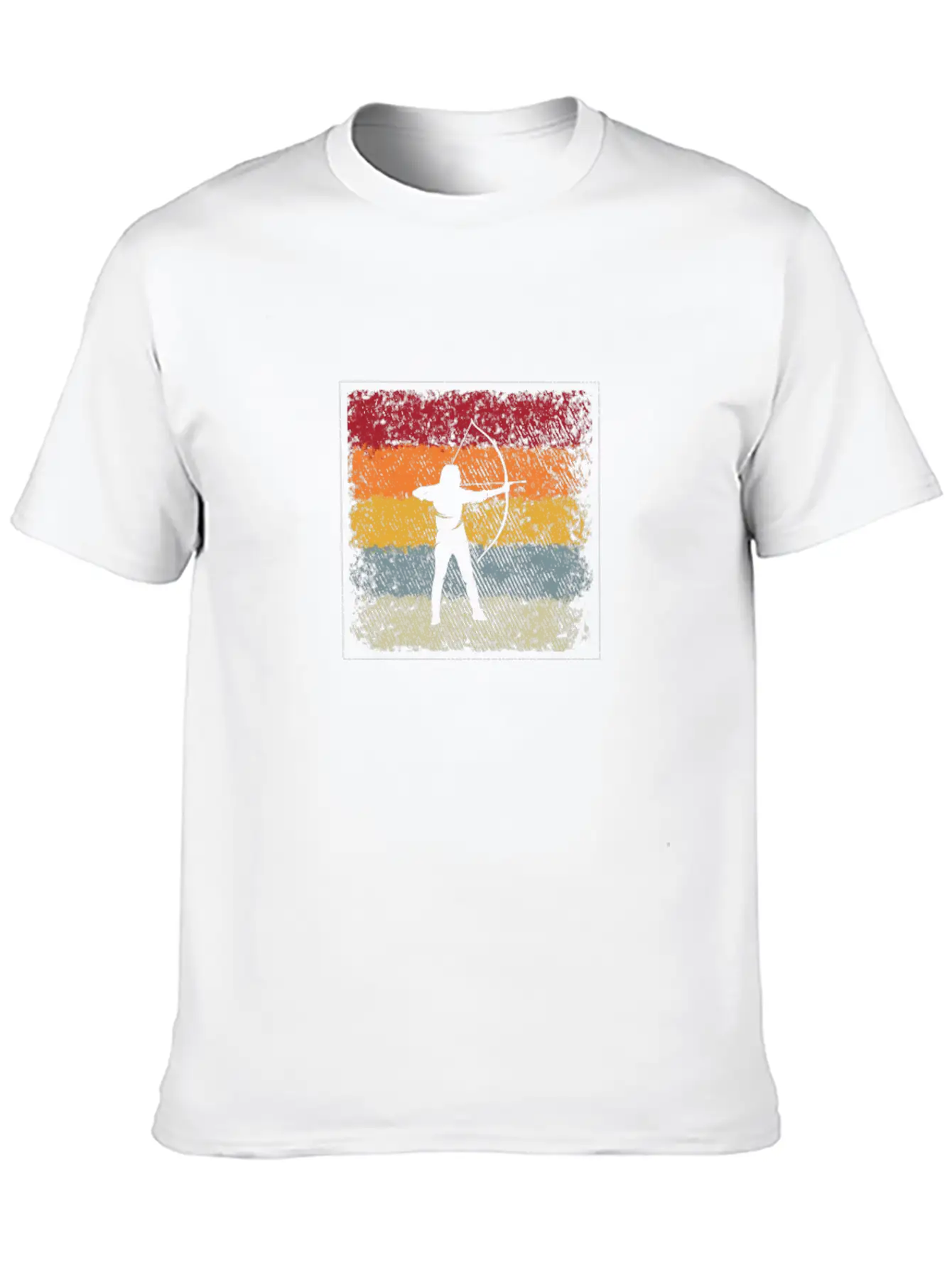 Archer Retro Modern Fit Casual T-Shirt – Clean And Versatile Design