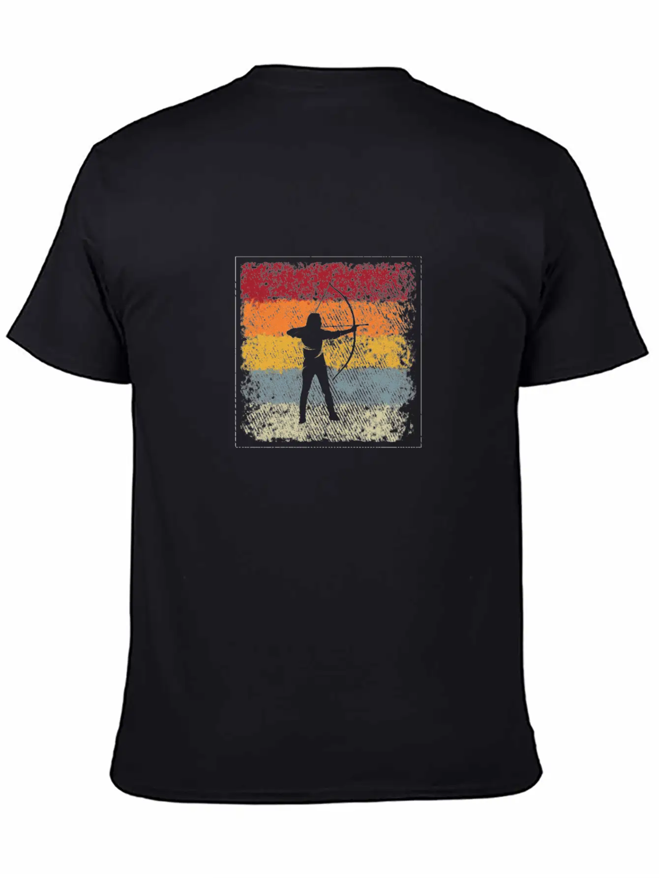 Archer Retro Modern Fit Casual T-Shirt – Clean And Versatile Design
