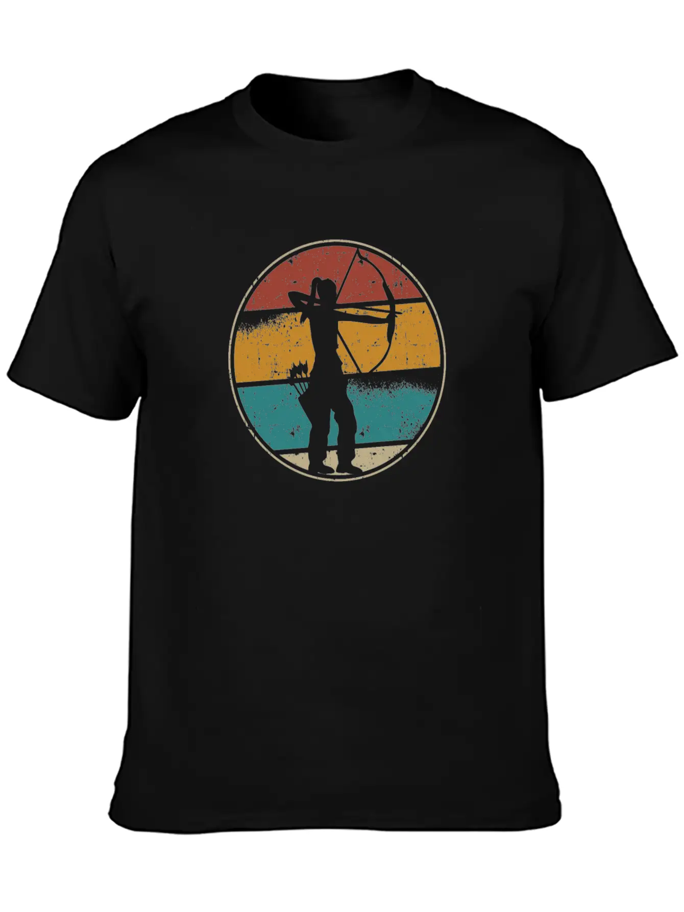 Archer Woman Archery Vintage Lightweight Cotton T-Shirt – Daily Comfort Graphic Shirt