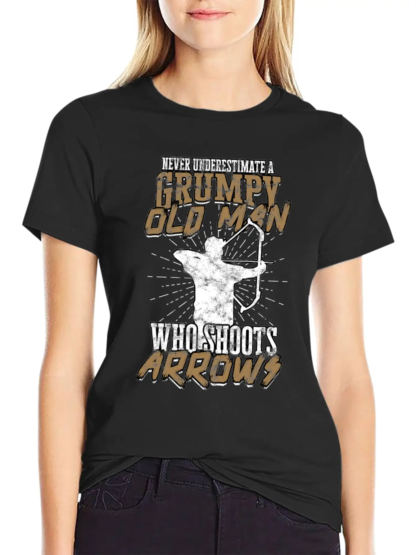 Archery Arrow Hunter Bows Hunting Archer Essential Cotton Tee For Daily Outfits – Unisex Style