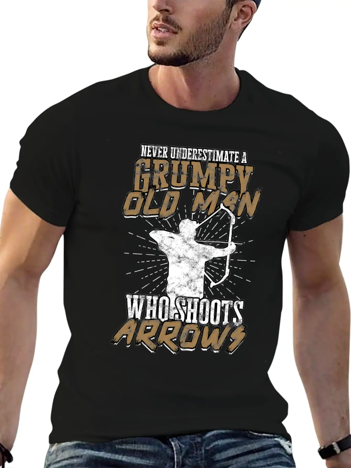 Archery Arrow Hunter Bows Hunting Archer Essential Cotton Tee For Daily Outfits – Unisex Style