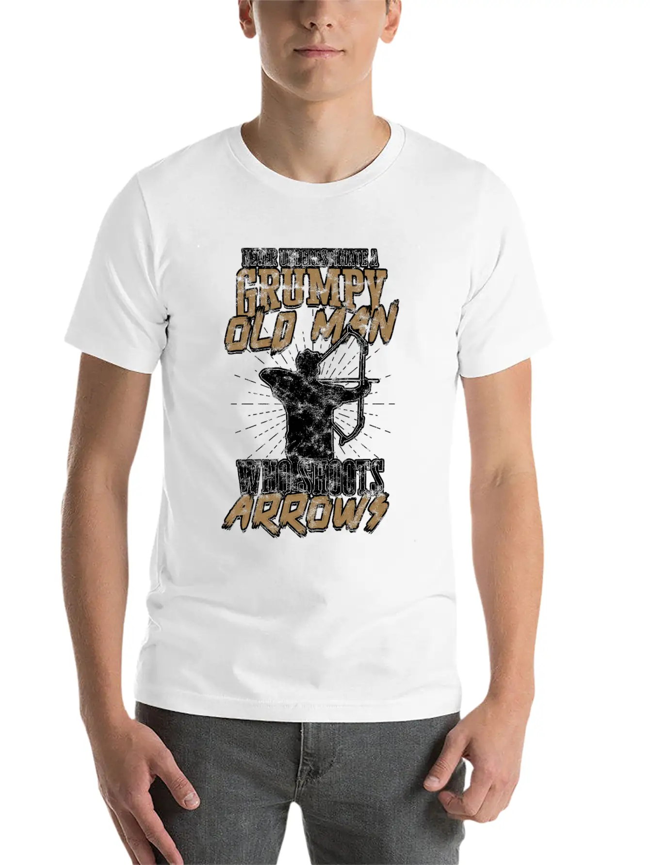 Archery Arrow Hunter Bows Hunting Archer Essential Cotton Tee For Daily Outfits – Unisex Style