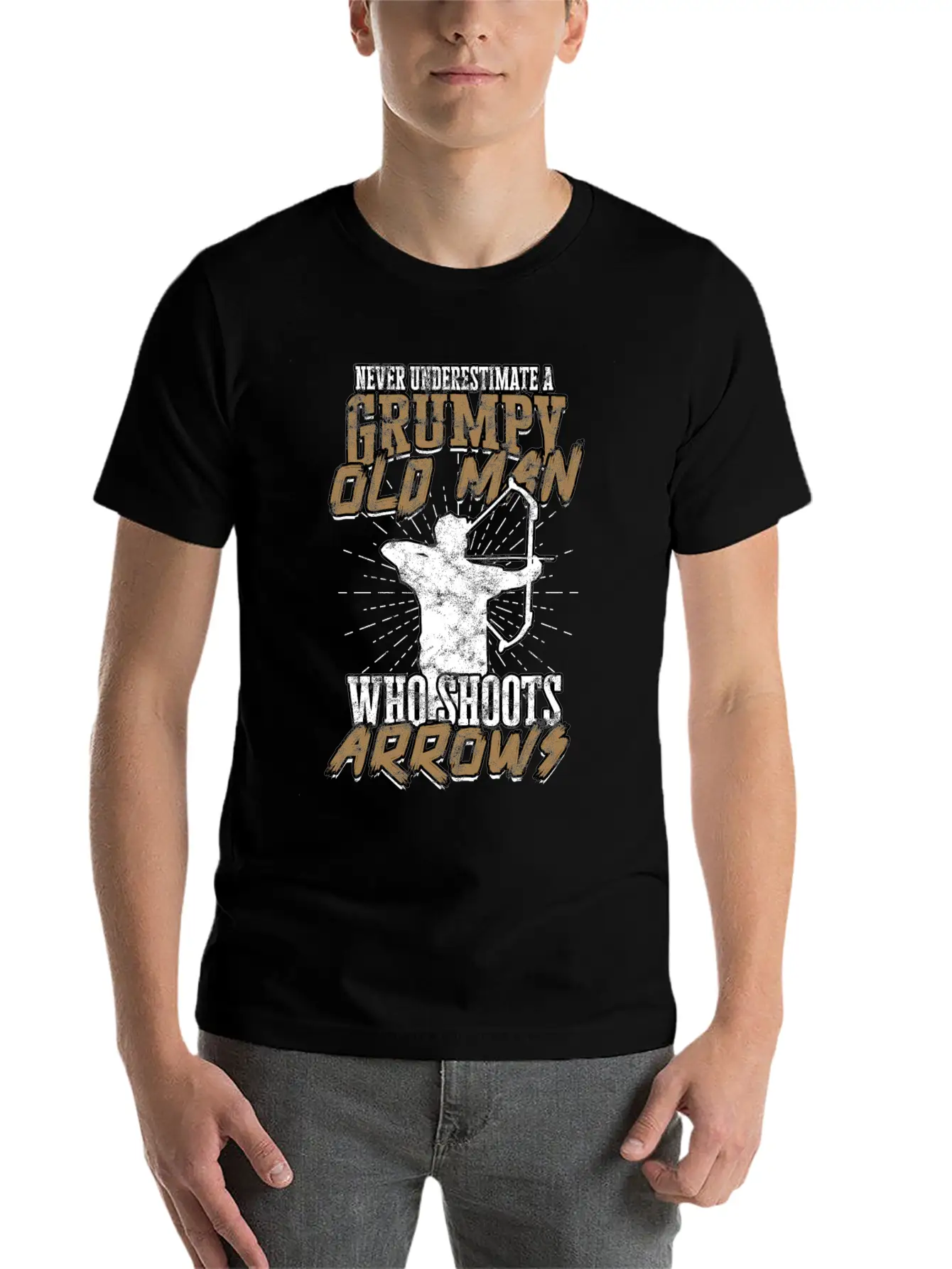 Archery Arrow Hunter Bows Hunting Archer Essential Cotton Tee For Daily Outfits – Unisex Style