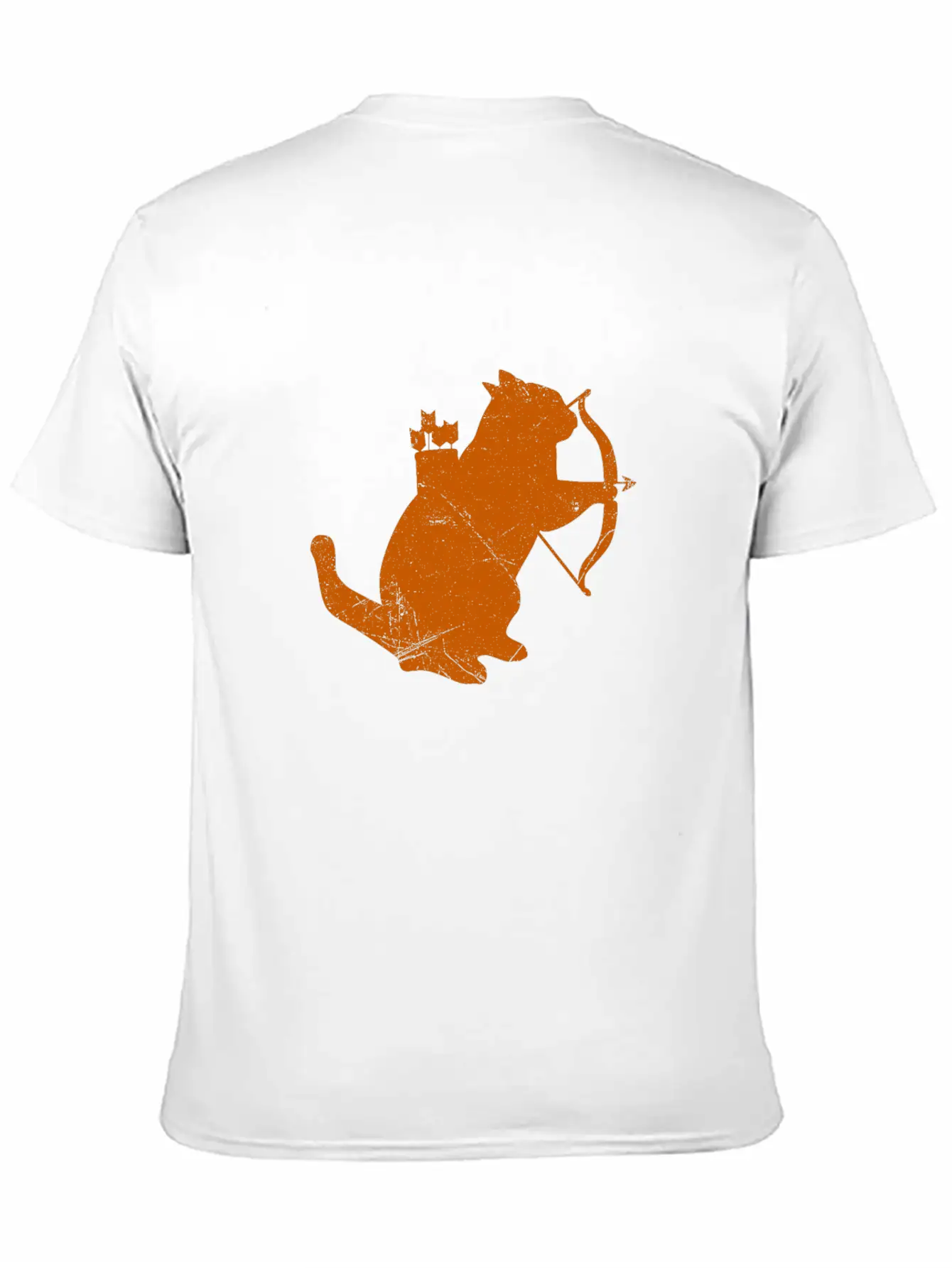 Archery Cat Archer Cat Lover Funny Gift Idea Unisex Casual T-Shirt – Clean Design For Daily Comfort