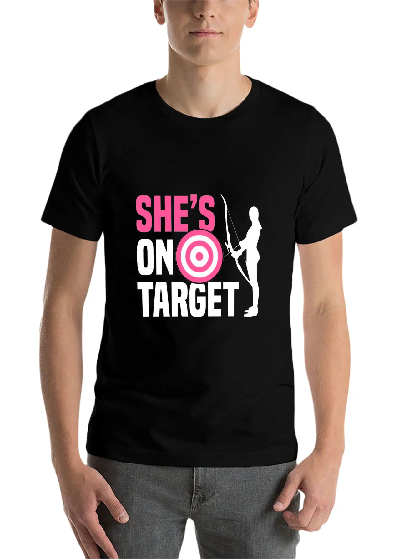 Archery Classic Fit Graphic Tee For Daily Comfort – Unisex Cotton Shirt