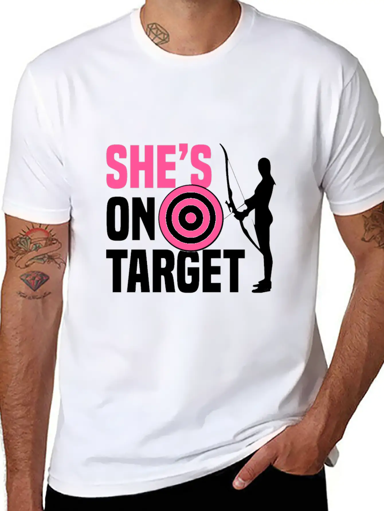 Archery Classic Fit Graphic Tee For Daily Comfort – Unisex Cotton Shirt
