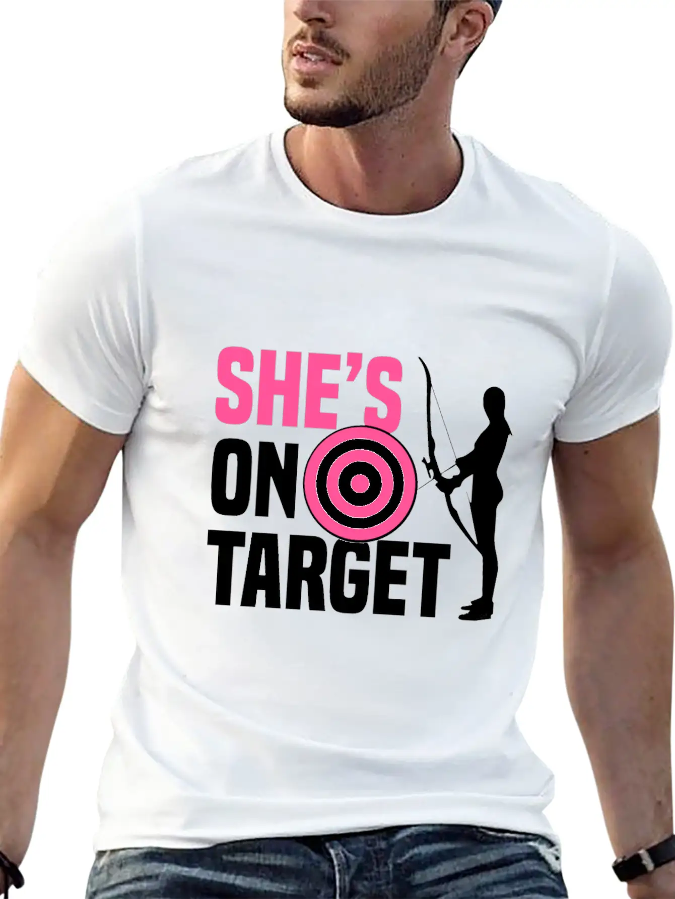 Archery Classic Fit Graphic Tee For Daily Comfort – Unisex Cotton Shirt