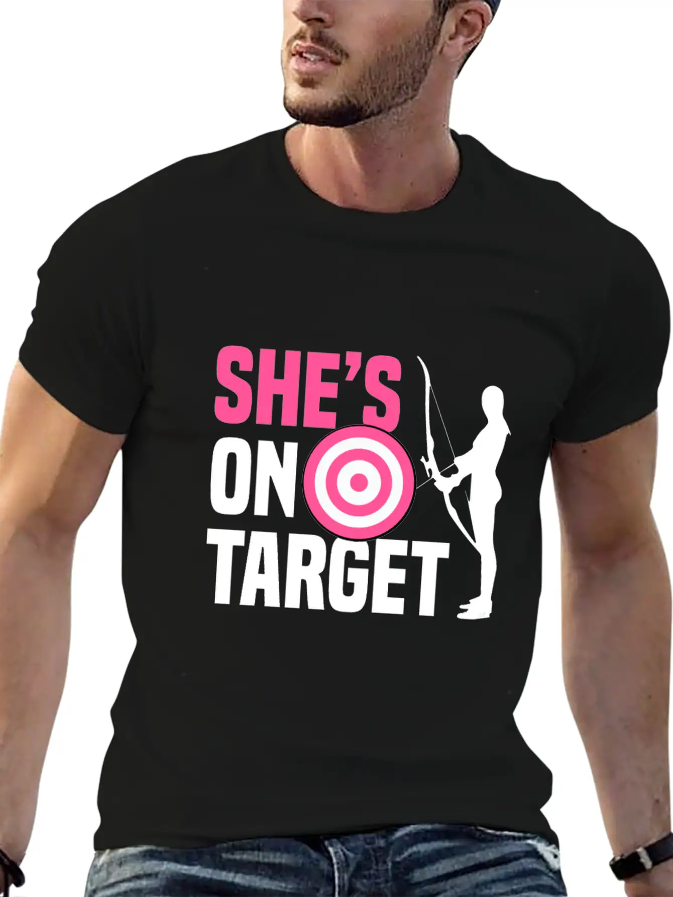 Archery Classic Fit Graphic Tee For Daily Comfort – Unisex Cotton Shirt