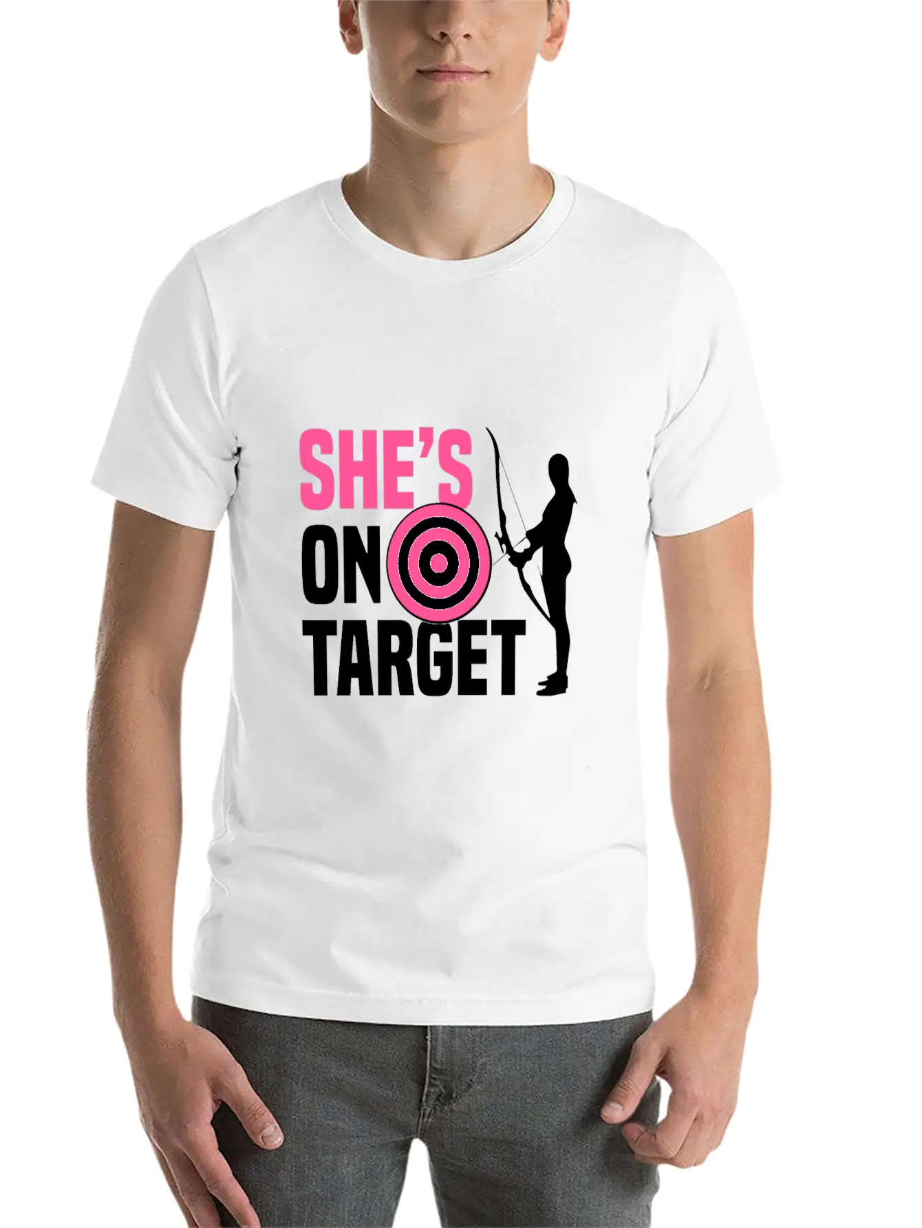Archery Classic Fit Graphic Tee For Daily Comfort – Unisex Cotton Shirt