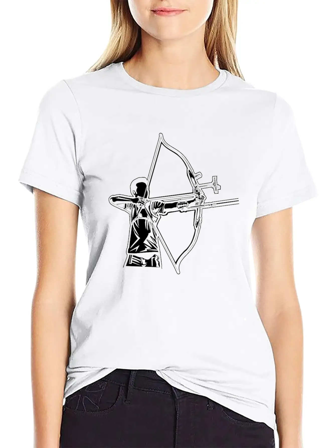 Archery Lightweight Cotton T-Shirt – Daily Comfort Graphic Shirt