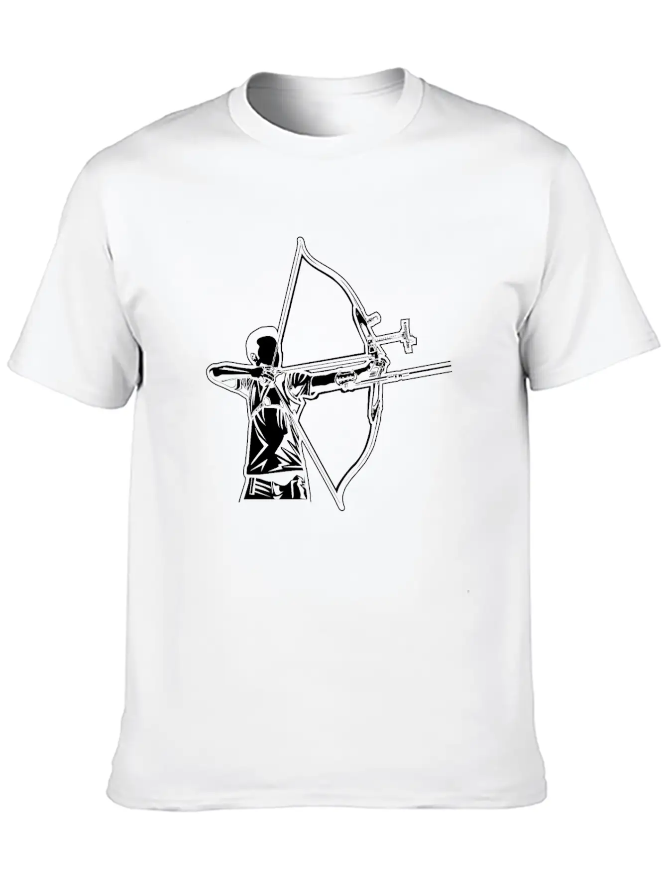 Archery Lightweight Cotton T-Shirt – Daily Comfort Graphic Shirt