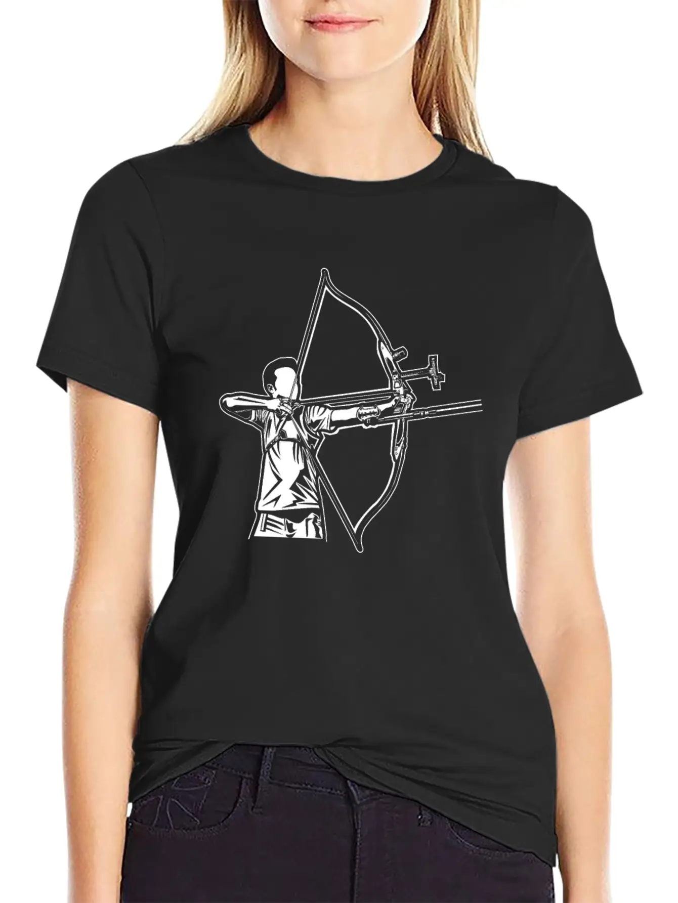 Archery Lightweight Cotton T-Shirt – Daily Comfort Graphic Shirt