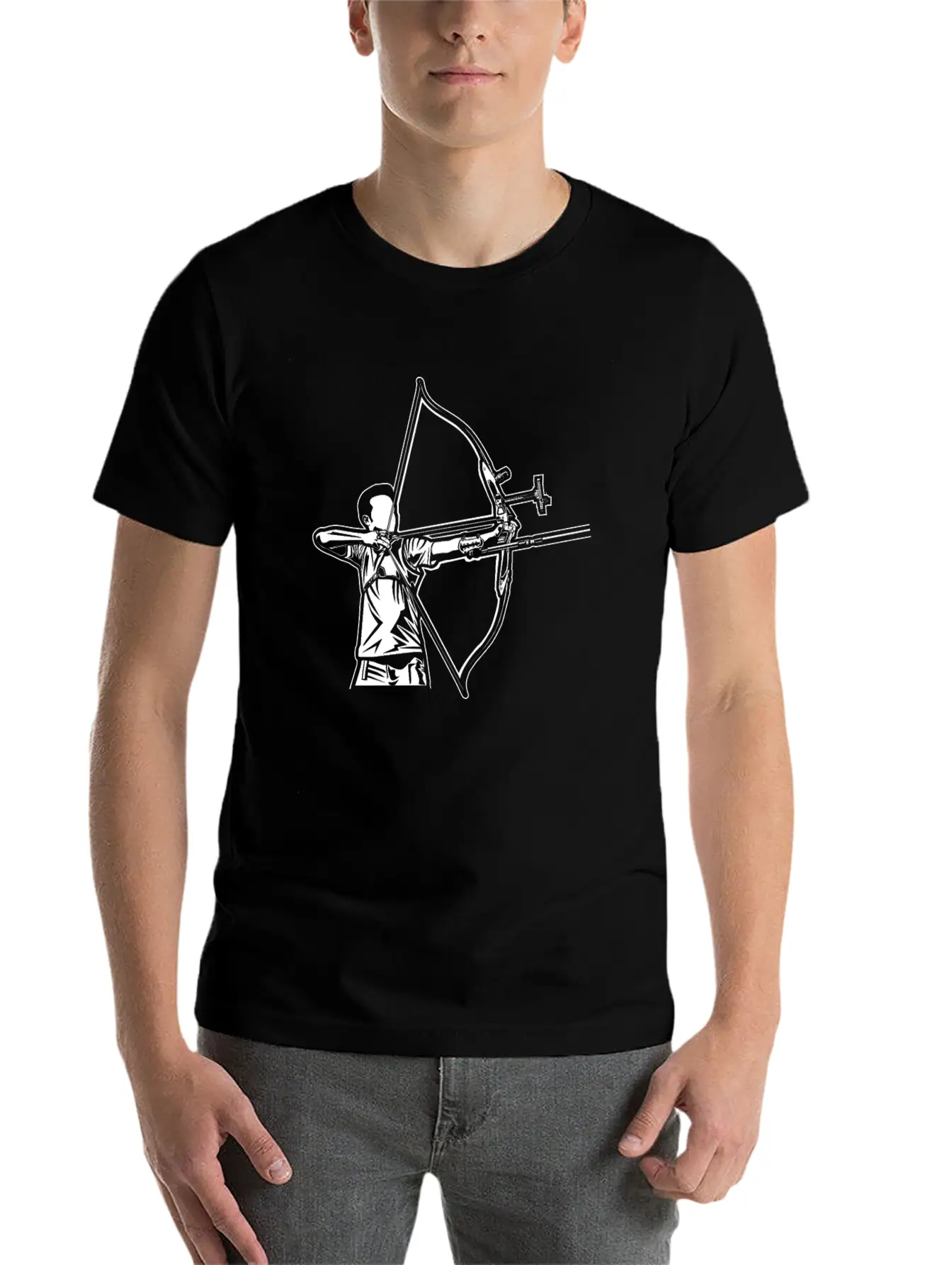 Archery Lightweight Cotton T-Shirt – Daily Comfort Graphic Shirt