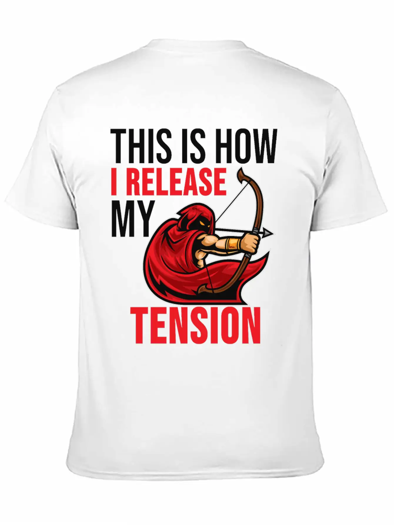 Archery Shirt Archer Bow And Arrow Gift Unisex Casual T-Shirt – Clean Design For Daily Comfort