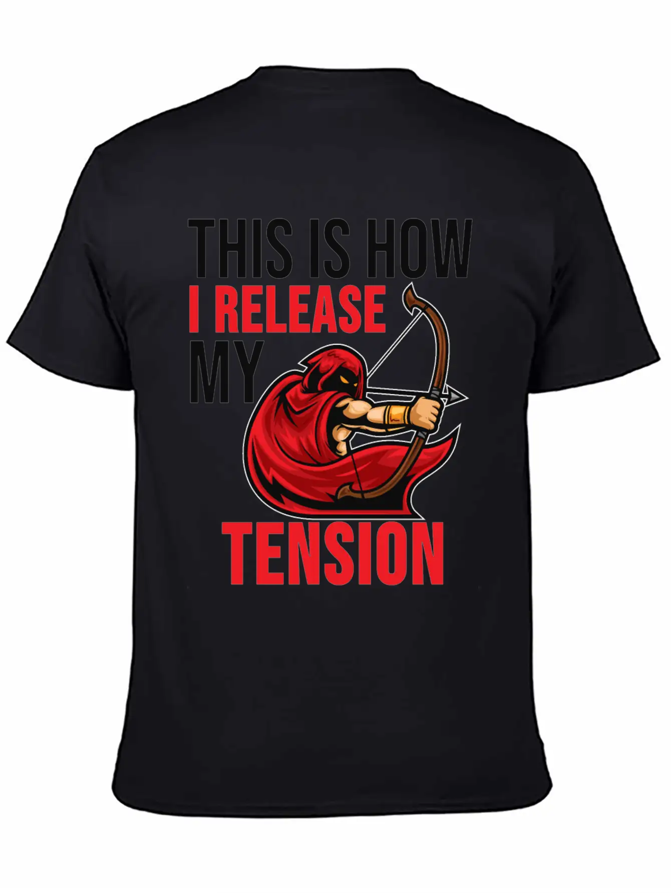 Archery Shirt Archer Bow And Arrow Gift Unisex Casual T-Shirt – Clean Design For Daily Comfort