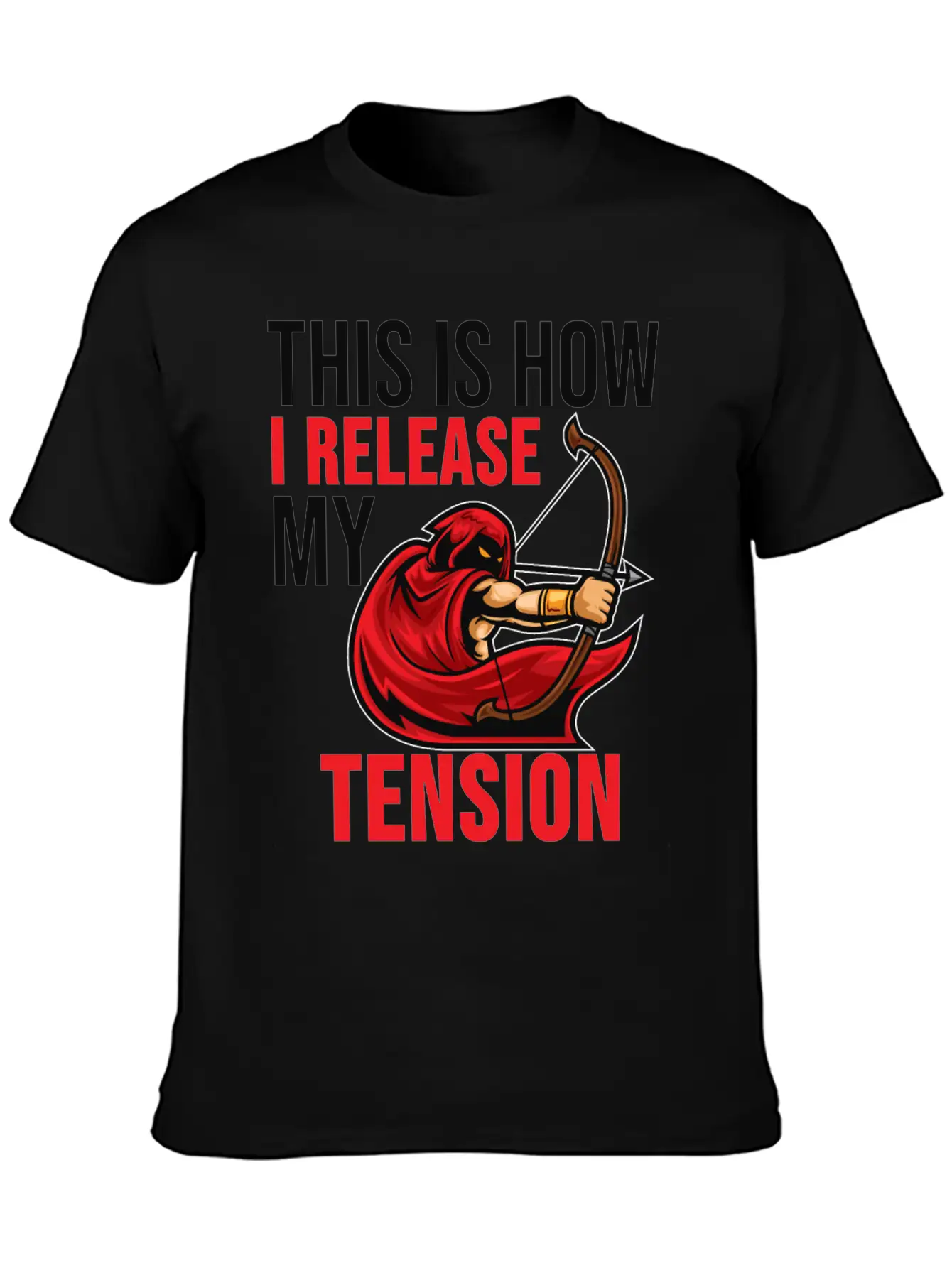 Archery Shirt Archer Bow And Arrow Gift Unisex Casual T-Shirt – Clean Design For Daily Comfort