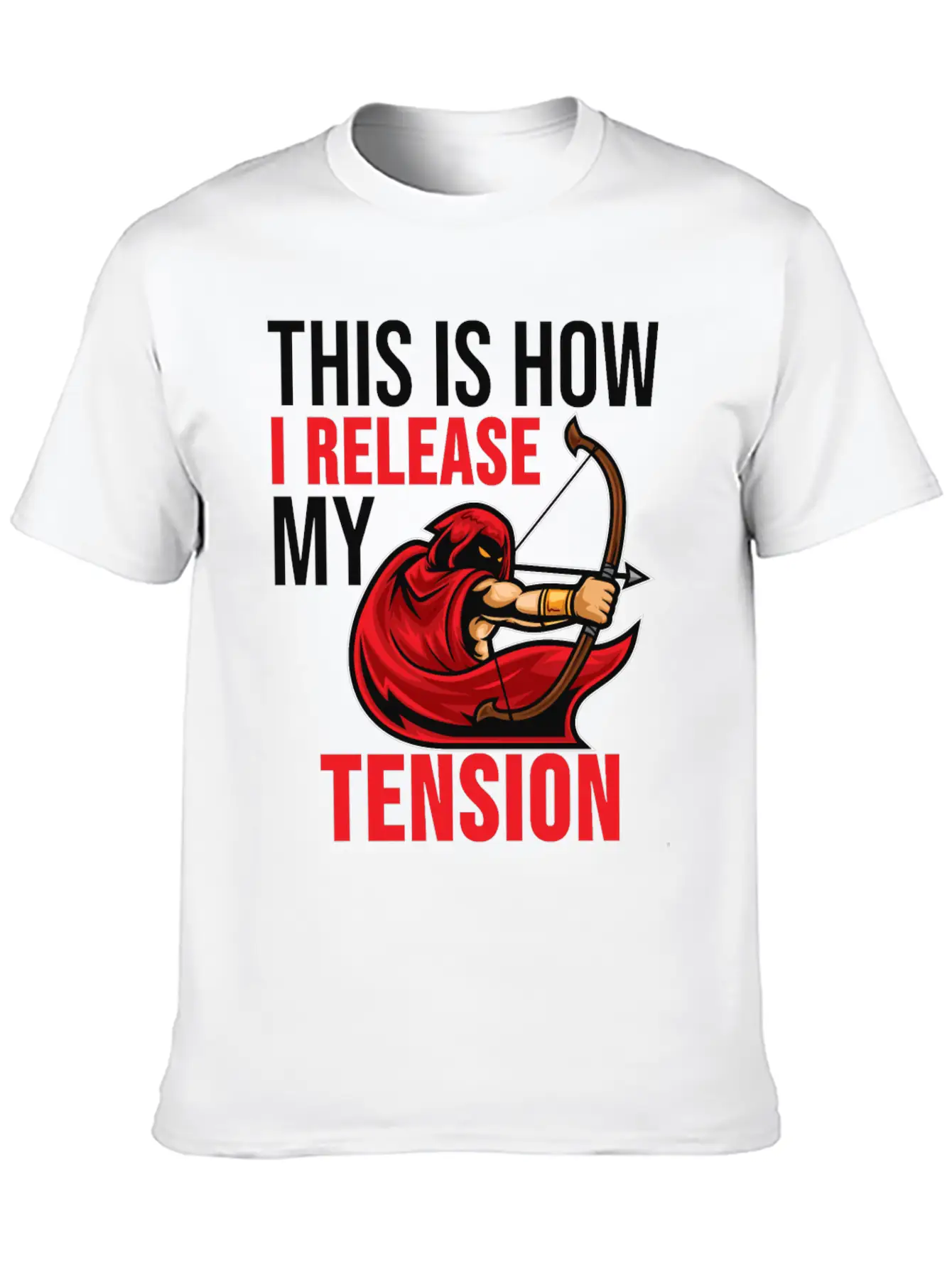 Archery Shirt Archer Bow And Arrow Gift Unisex Casual T-Shirt – Clean Design For Daily Comfort