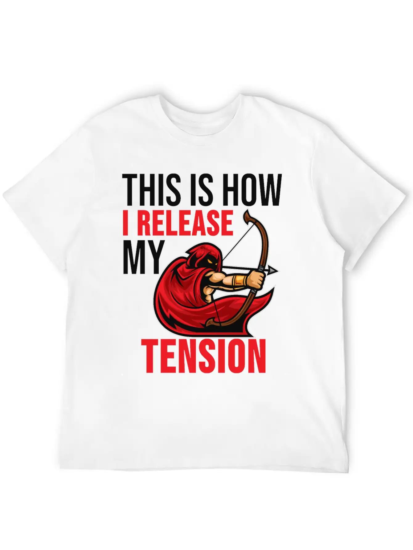 Archery Shirt Archer Bow And Arrow Gift Unisex Casual T-Shirt – Clean Design For Daily Comfort