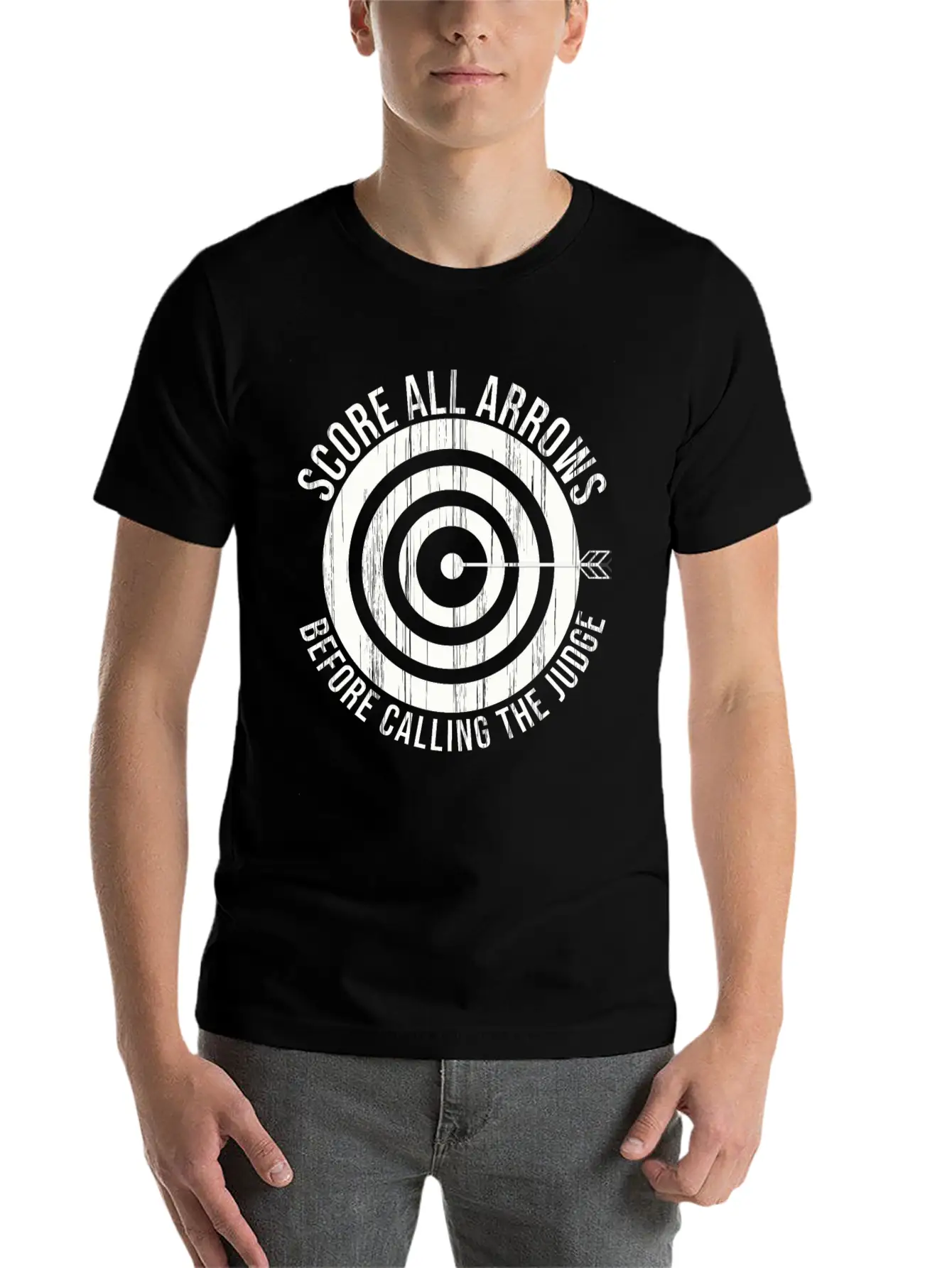 Archery Shoot Bow Arrow Traditional Arrow Archer Lightweight Cotton T-Shirt – Daily Comfort Graphic Shirt