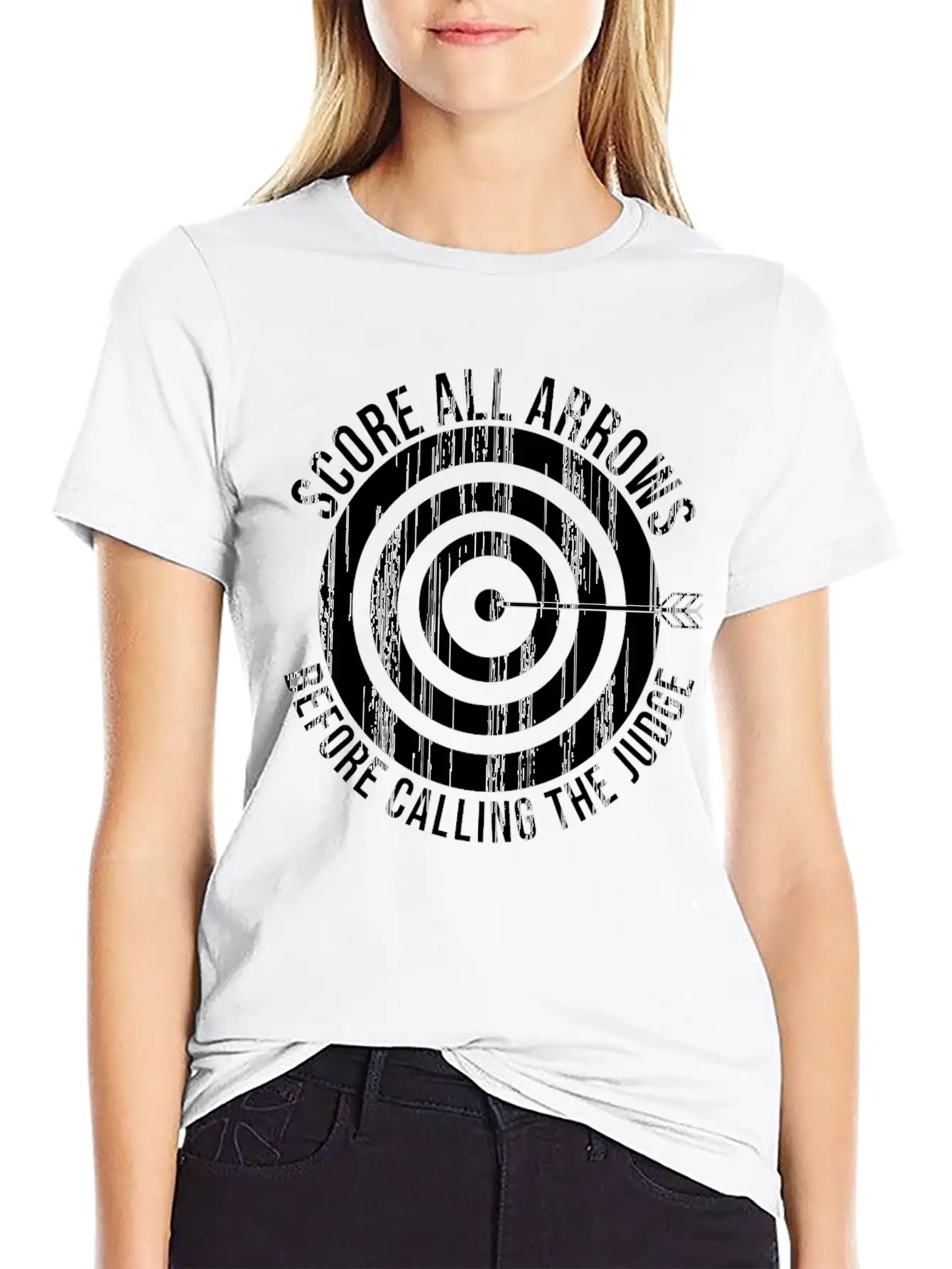 Archery Shoot Bow Arrow Traditional Arrow Archer Lightweight Cotton T-Shirt – Daily Comfort Graphic Shirt