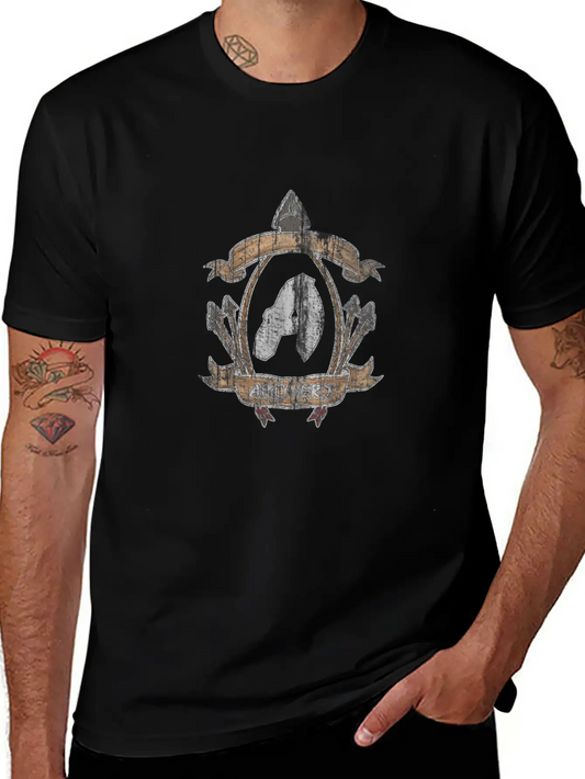 Archery Sport Bow Arrow Essential Cotton Tee For Daily Outfits – Unisex Style