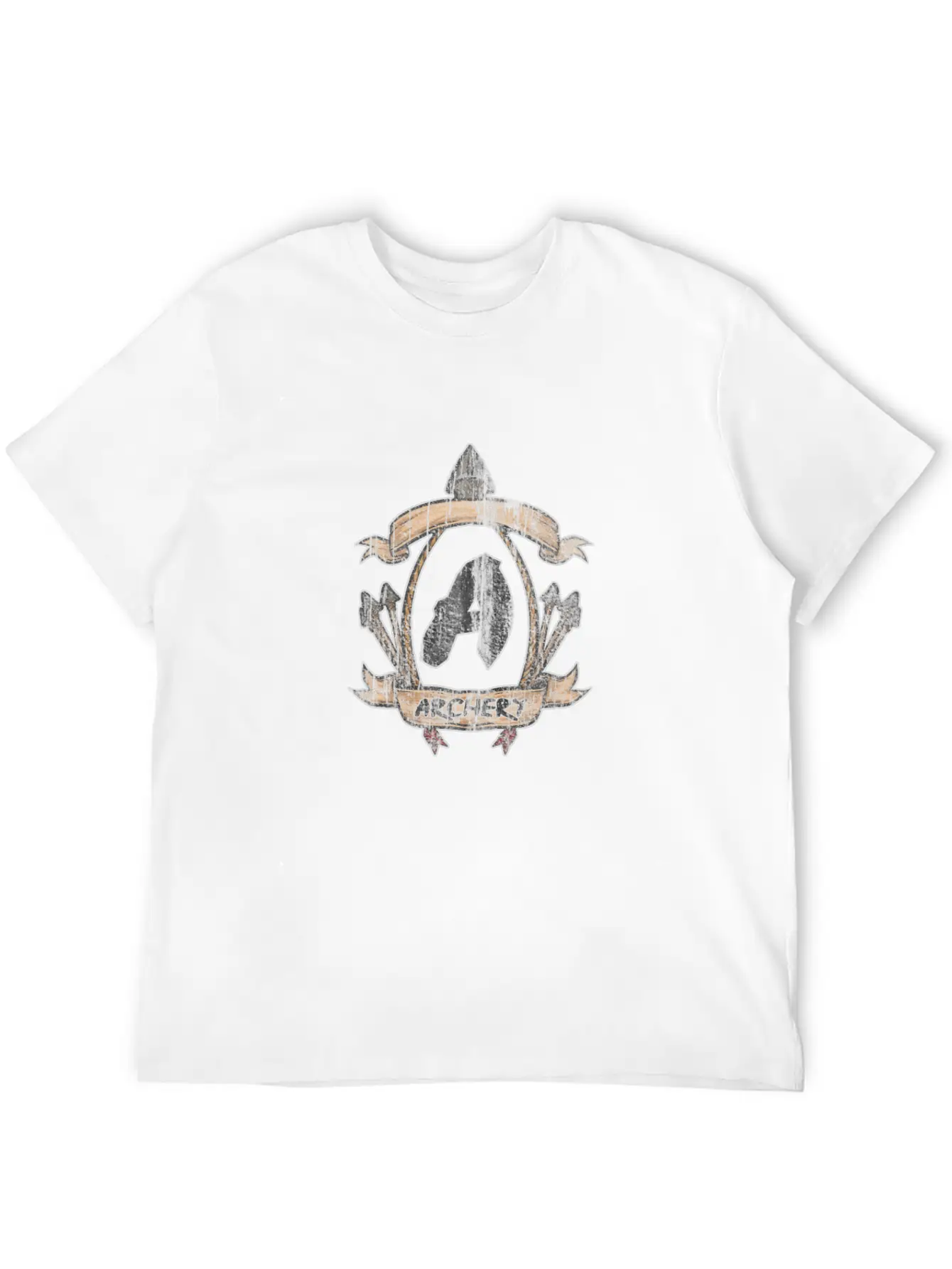 Archery Sport Bow Arrow Essential Cotton Tee For Daily Outfits – Unisex Style