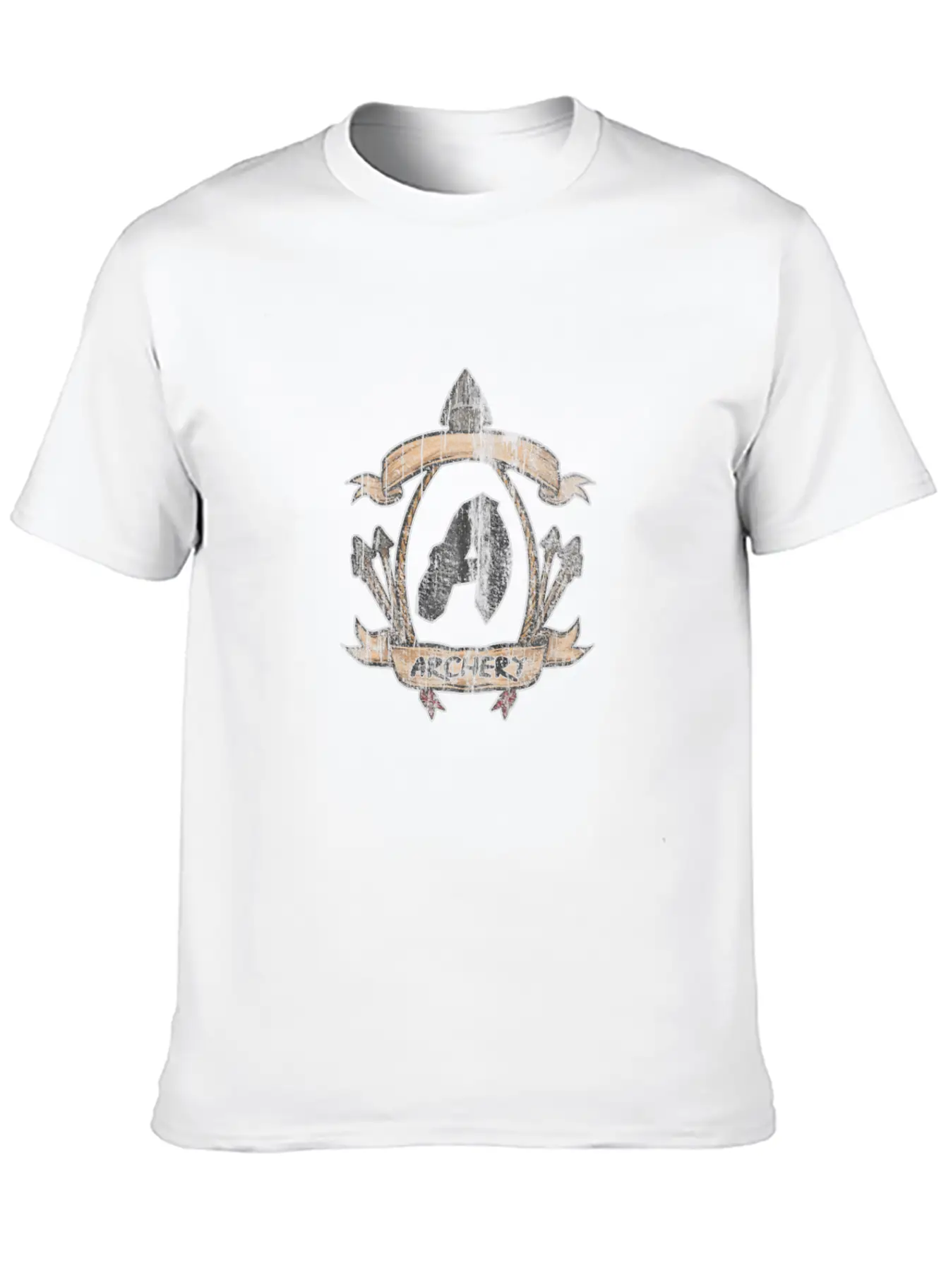 Archery Sport Bow Arrow Essential Cotton Tee For Daily Outfits – Unisex Style