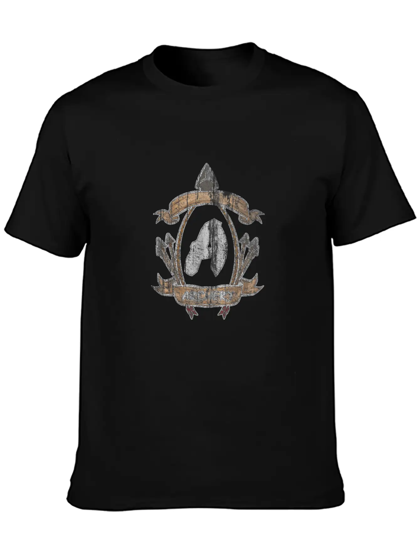 Archery Sport Bow Arrow Essential Cotton Tee For Daily Outfits – Unisex Style