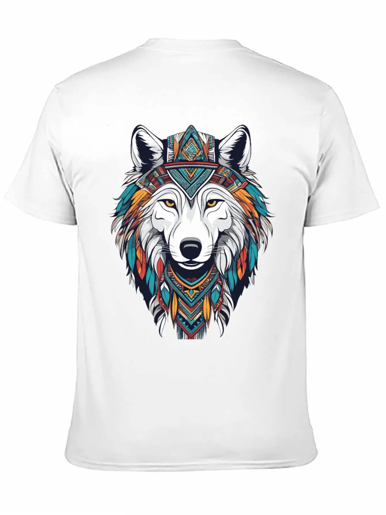 Arctic Wolf Lightweight Cotton T-Shirt – Daily Comfort Graphic Shirt