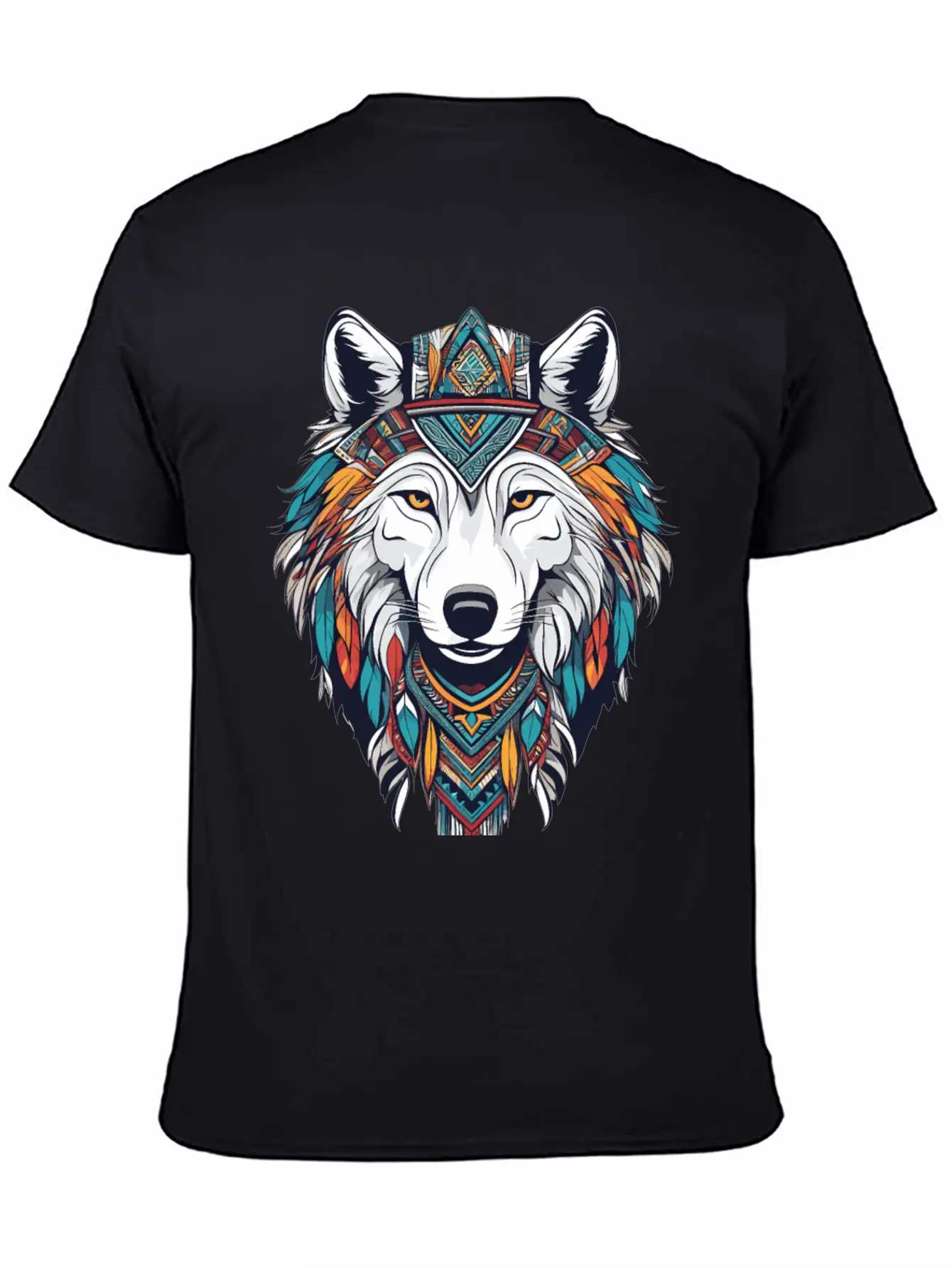 Arctic Wolf Lightweight Cotton T-Shirt – Daily Comfort Graphic Shirt